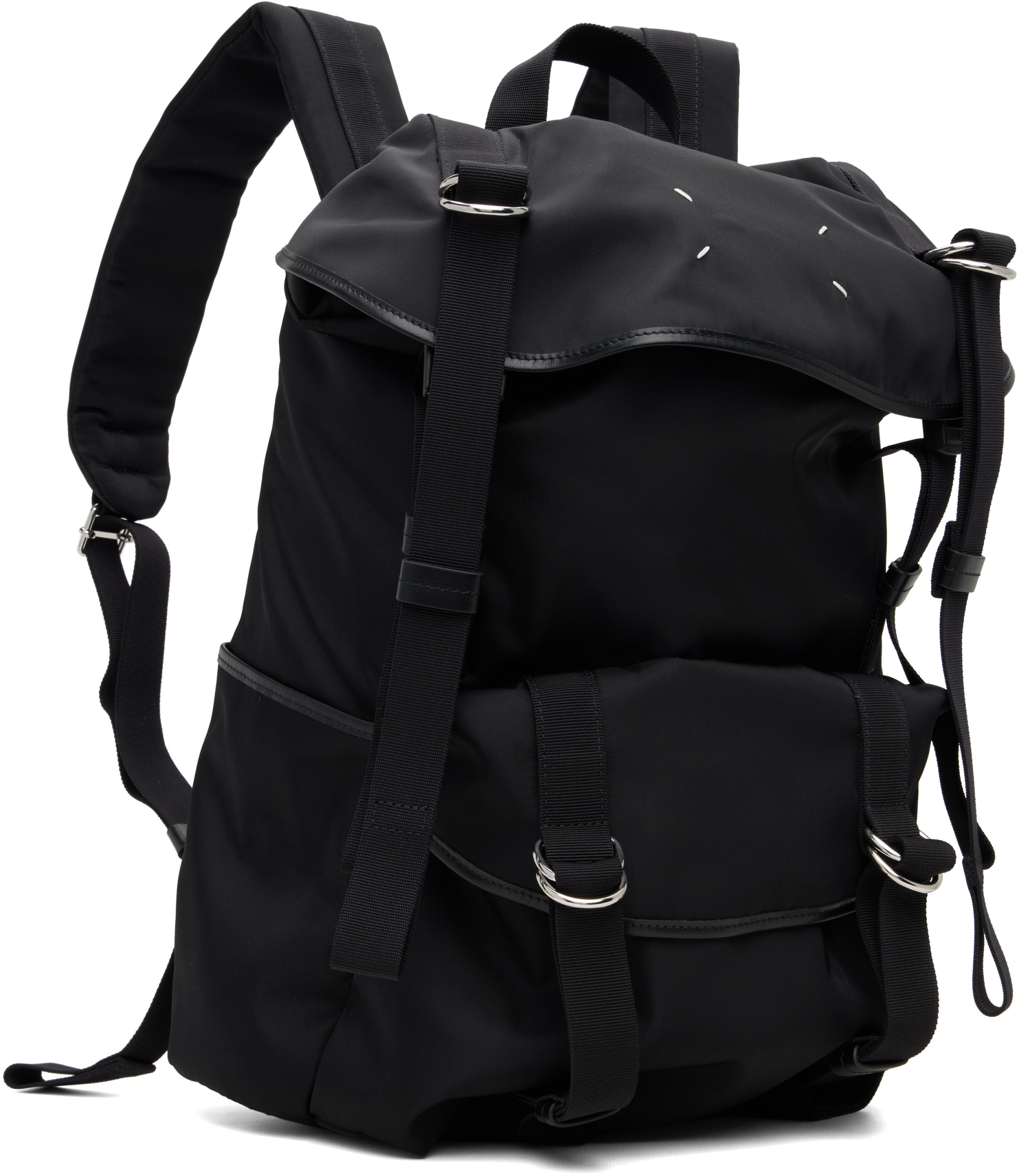 Maison Margiela - Black High Tech Medium Backpack