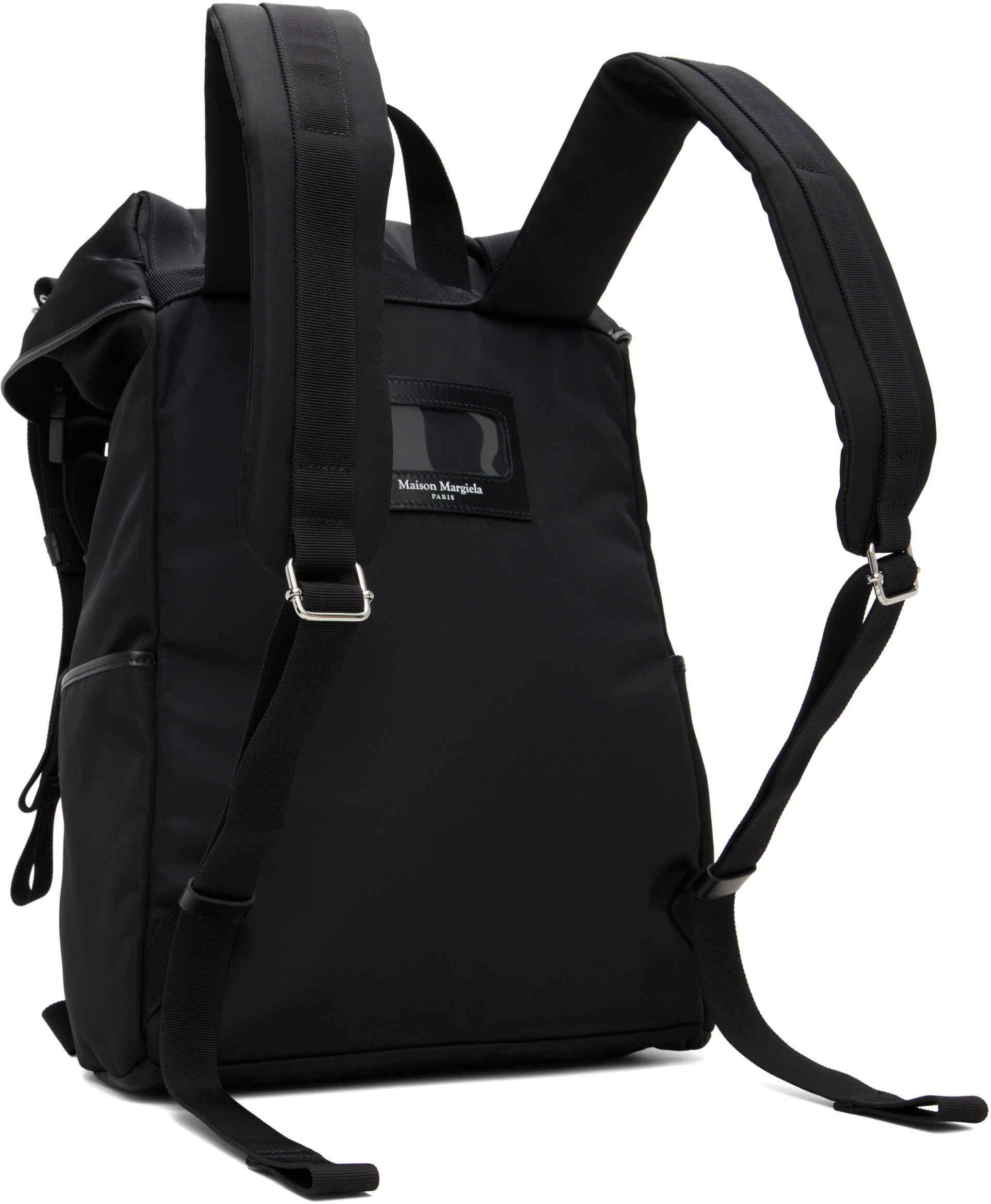 Maison Margiela - Black High Tech Medium Backpack
