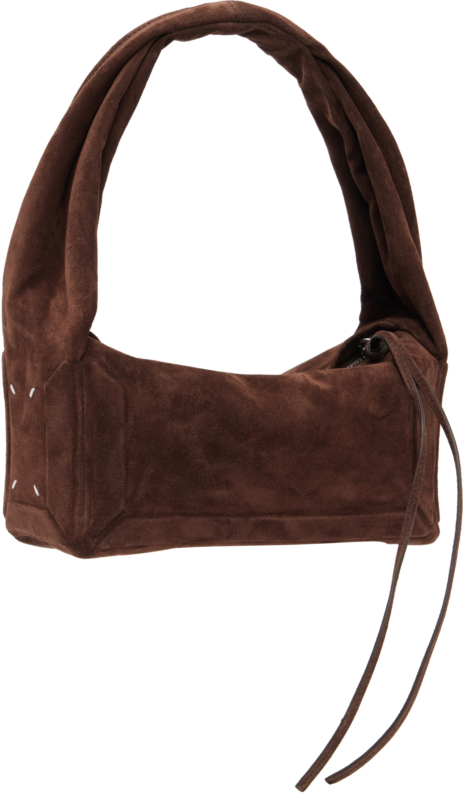 Maison Margiela - Petit sac horizontal brun