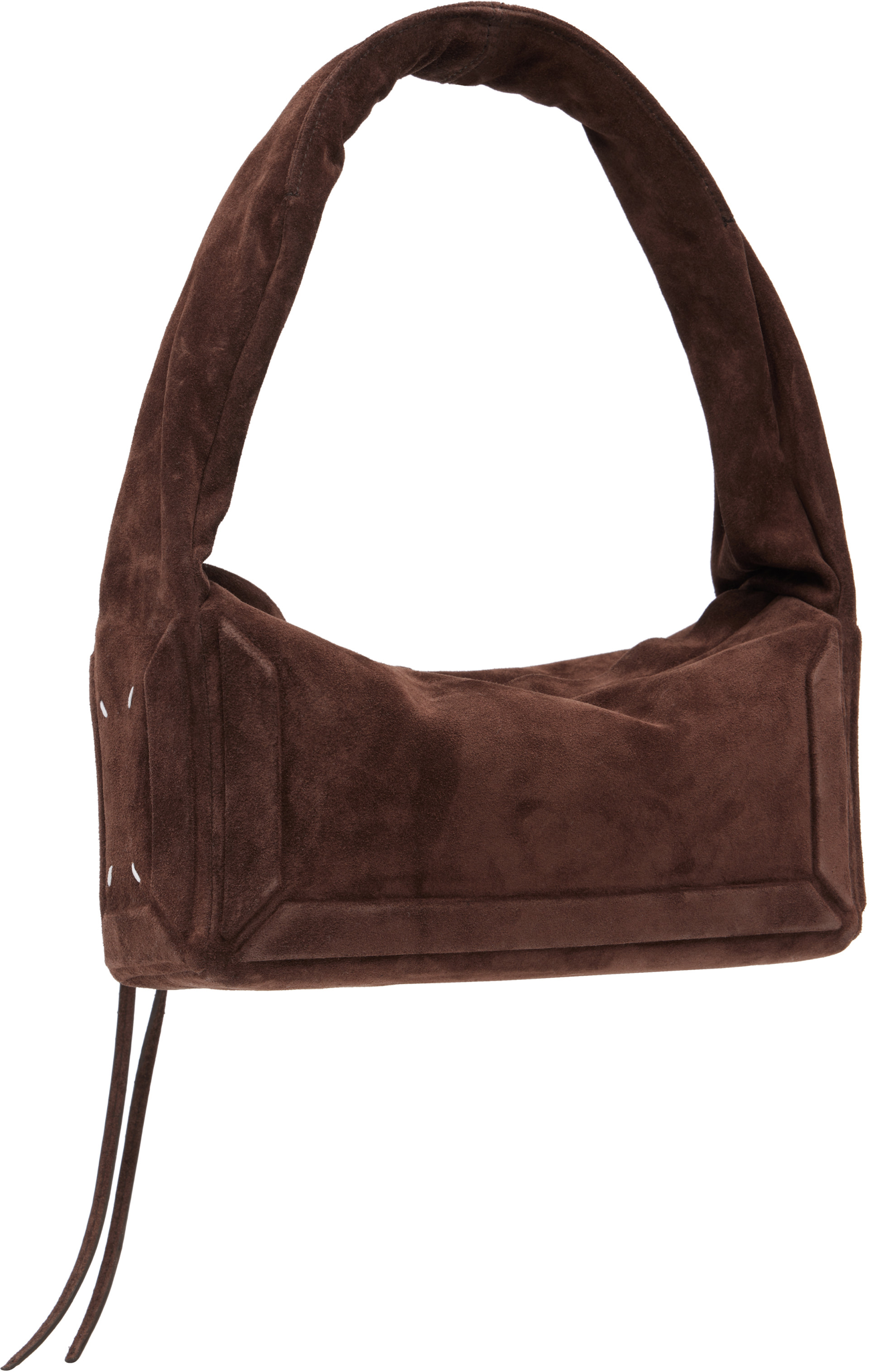 Maison Margiela - Petit sac horizontal brun