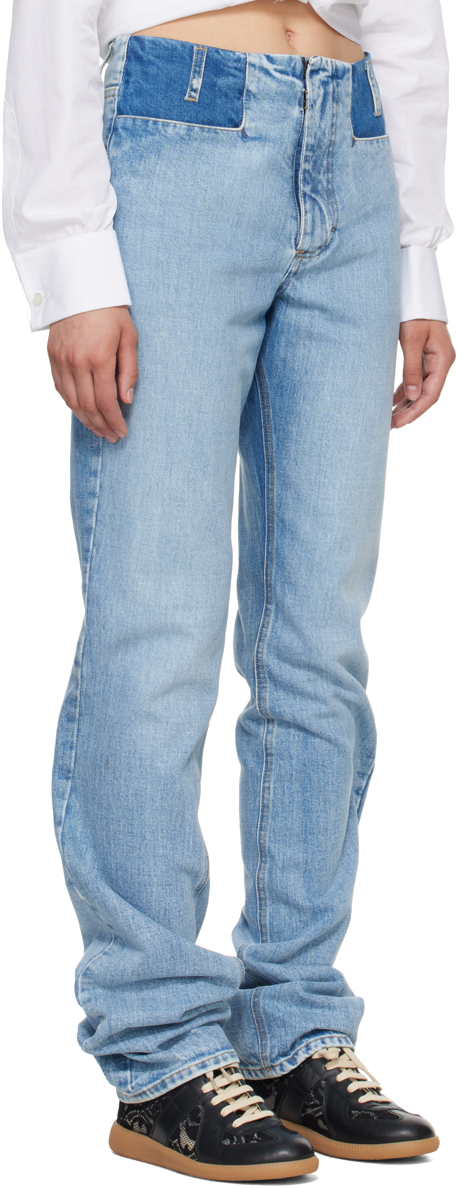 Maison Margiela - Jean bleu à deux tons