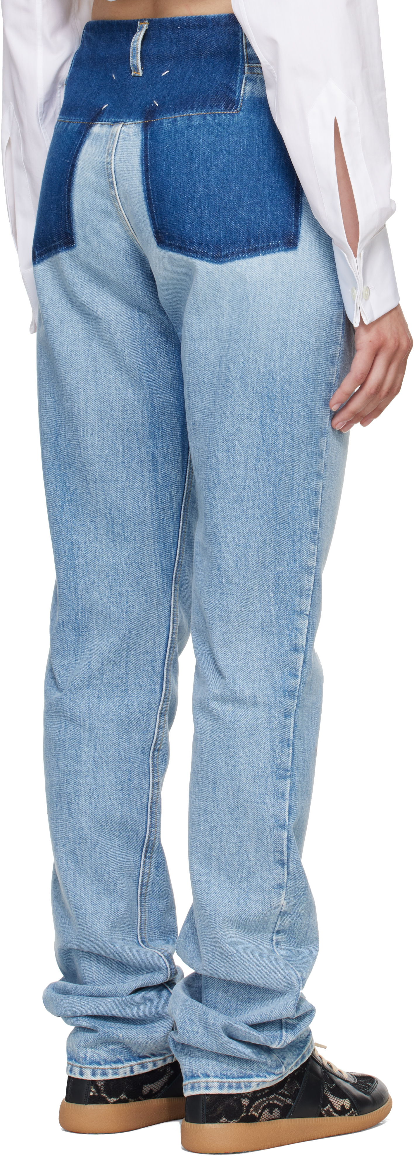 Maison Margiela - Jean bleu à deux tons