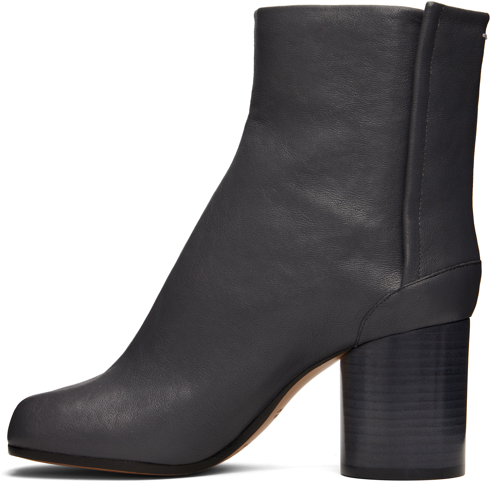 Maison Margiela - Bottines grises à bout Tabi