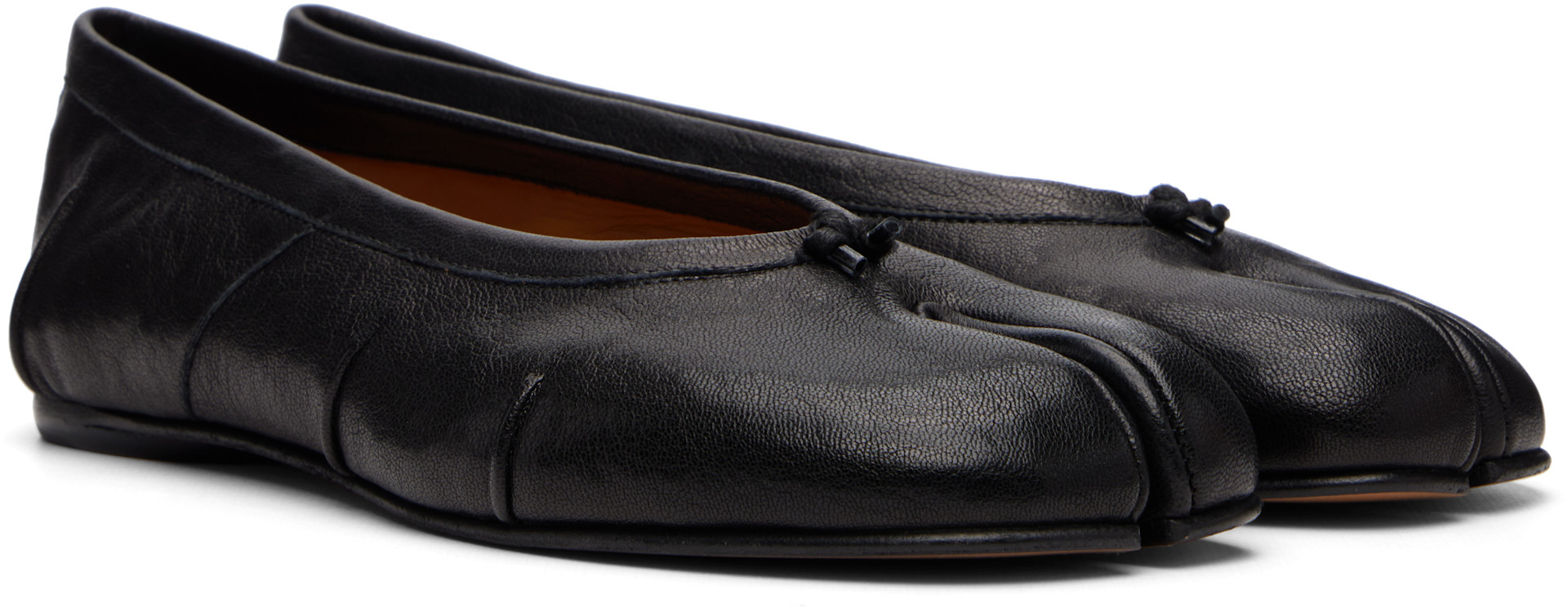 Maison Margiela - Black Tabi New Ballerina Flats