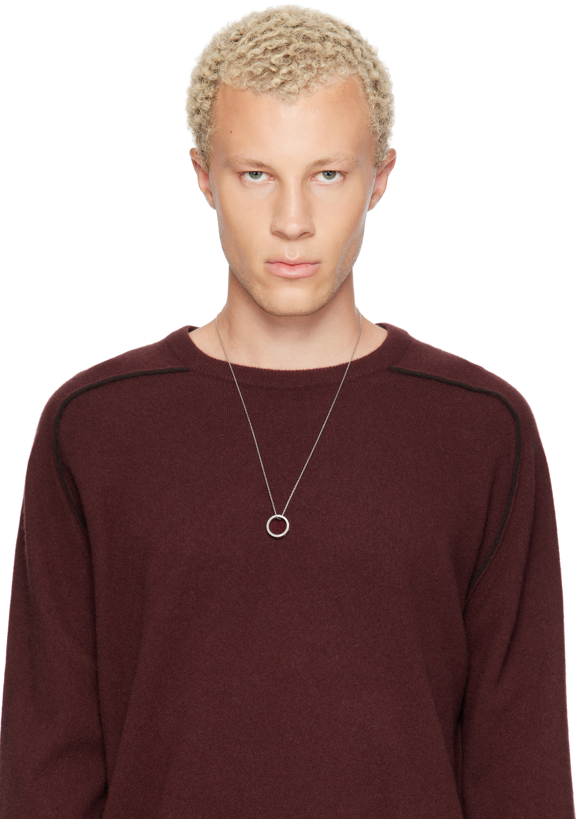 Maison Margiela - Collier Reference à logo numérique