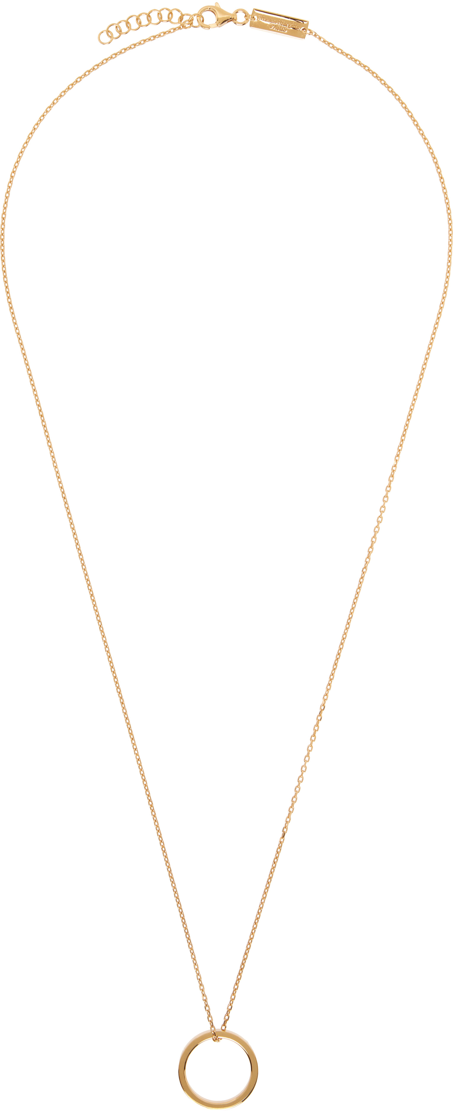 Maison Margiela - Logo Reference Ring Necklace