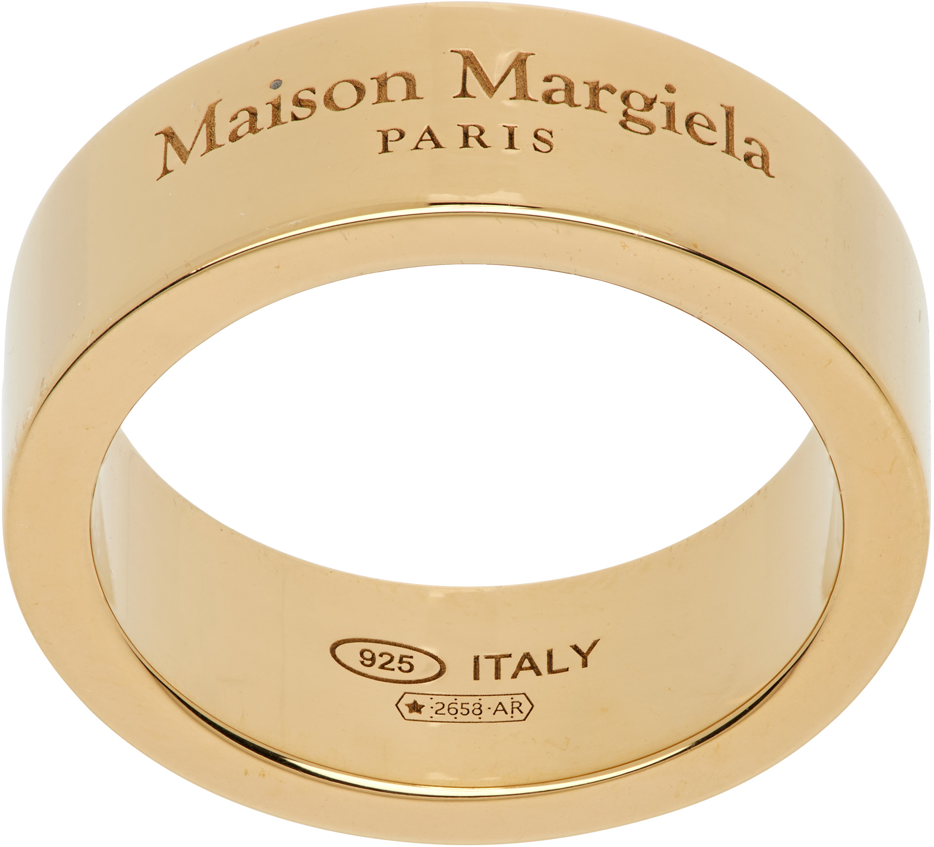 Maison Margiela - Bague Reference à logo