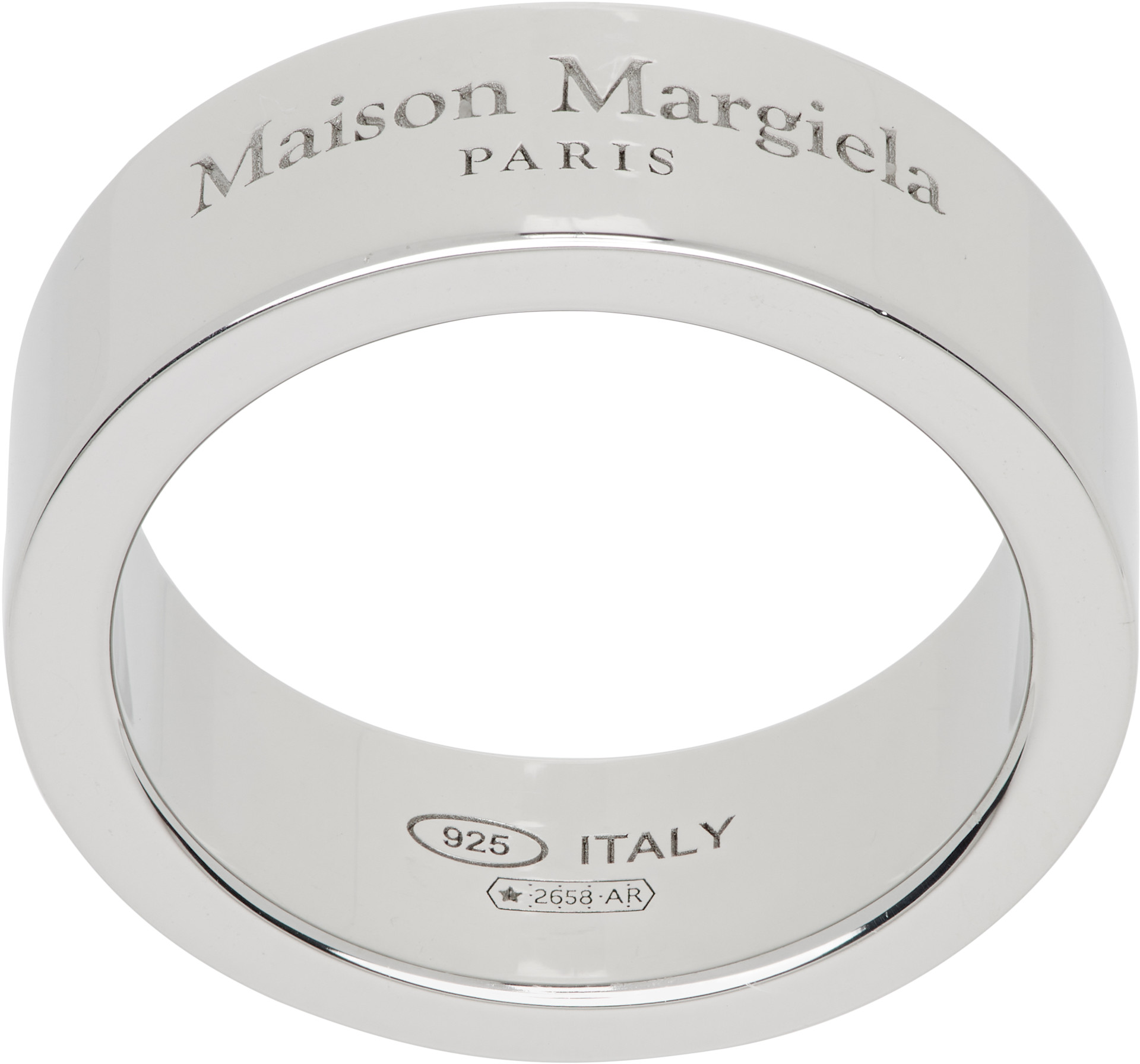 Maison Margiela - Bague Reference à logo