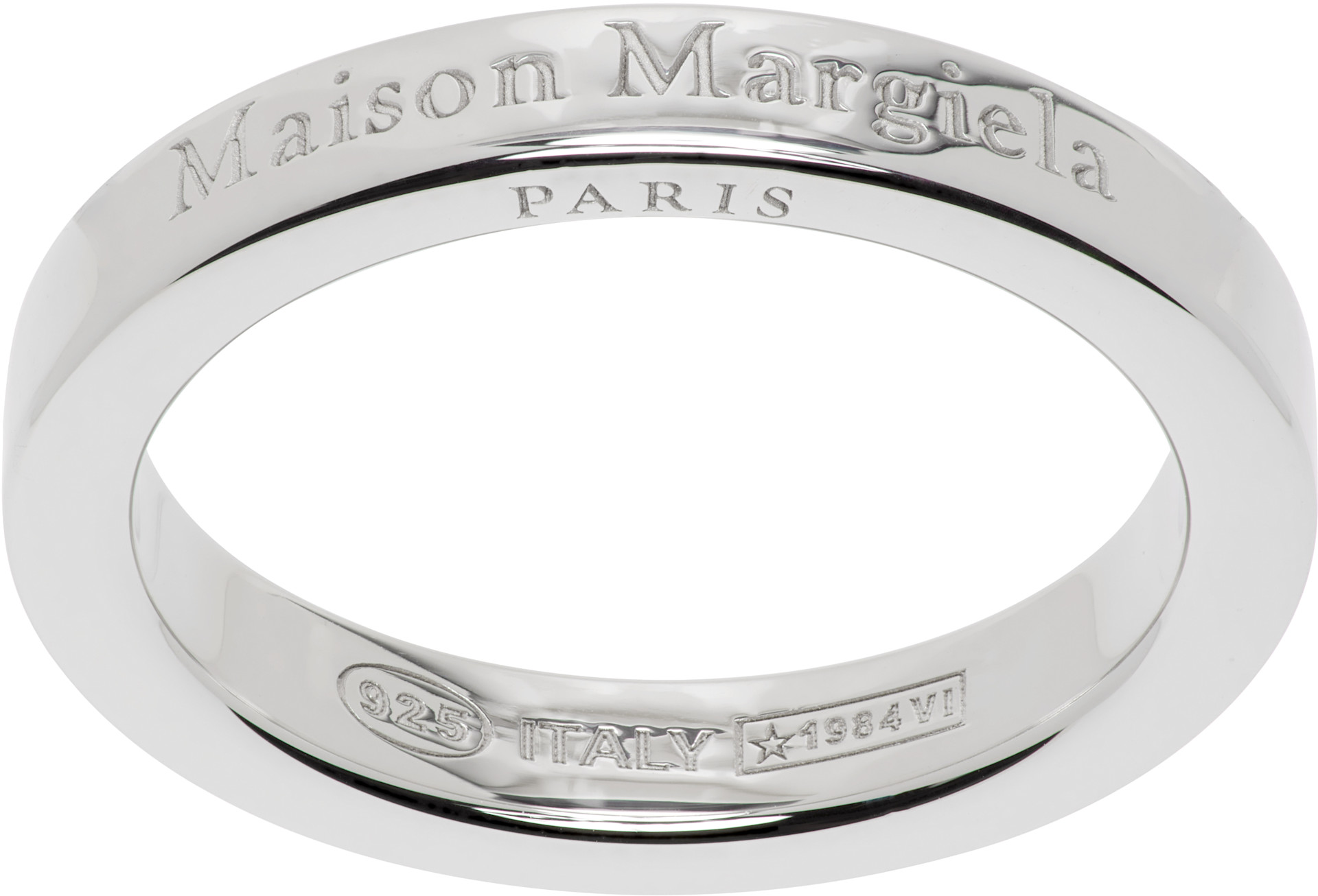 Maison Margiela - Bague Reference à logo