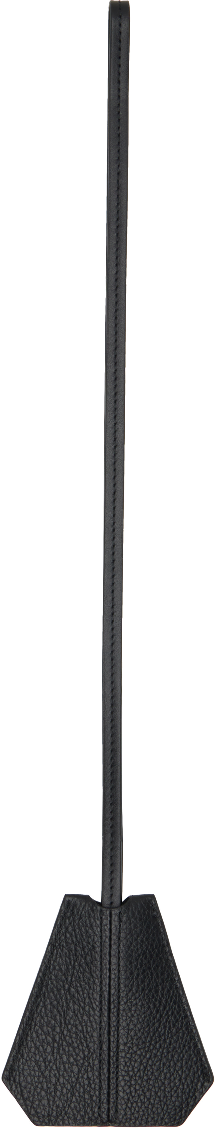 Maison Margiela - Black Leather Lanyard Keychain