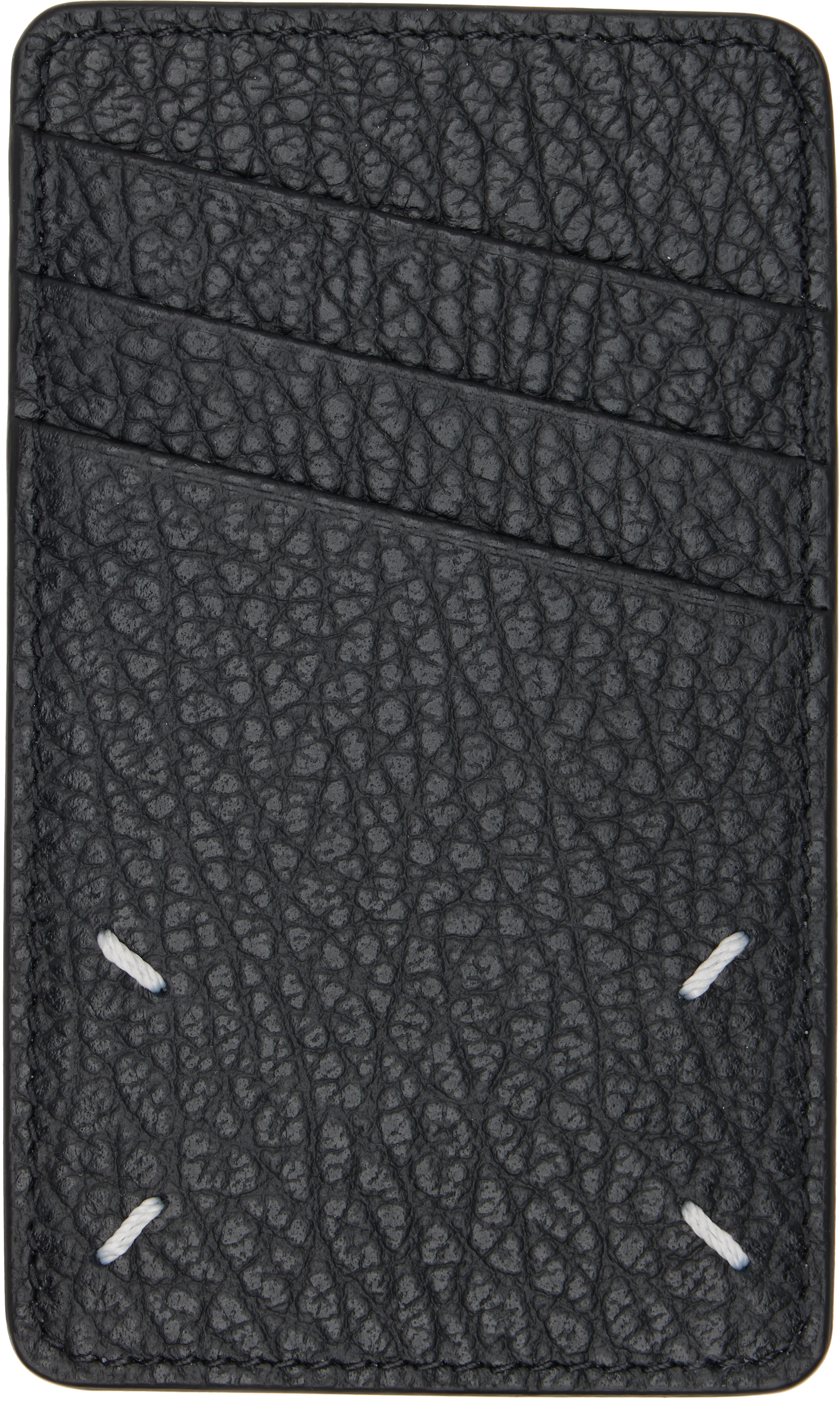 Maison Margiela - Black Four Stitches Card Holder