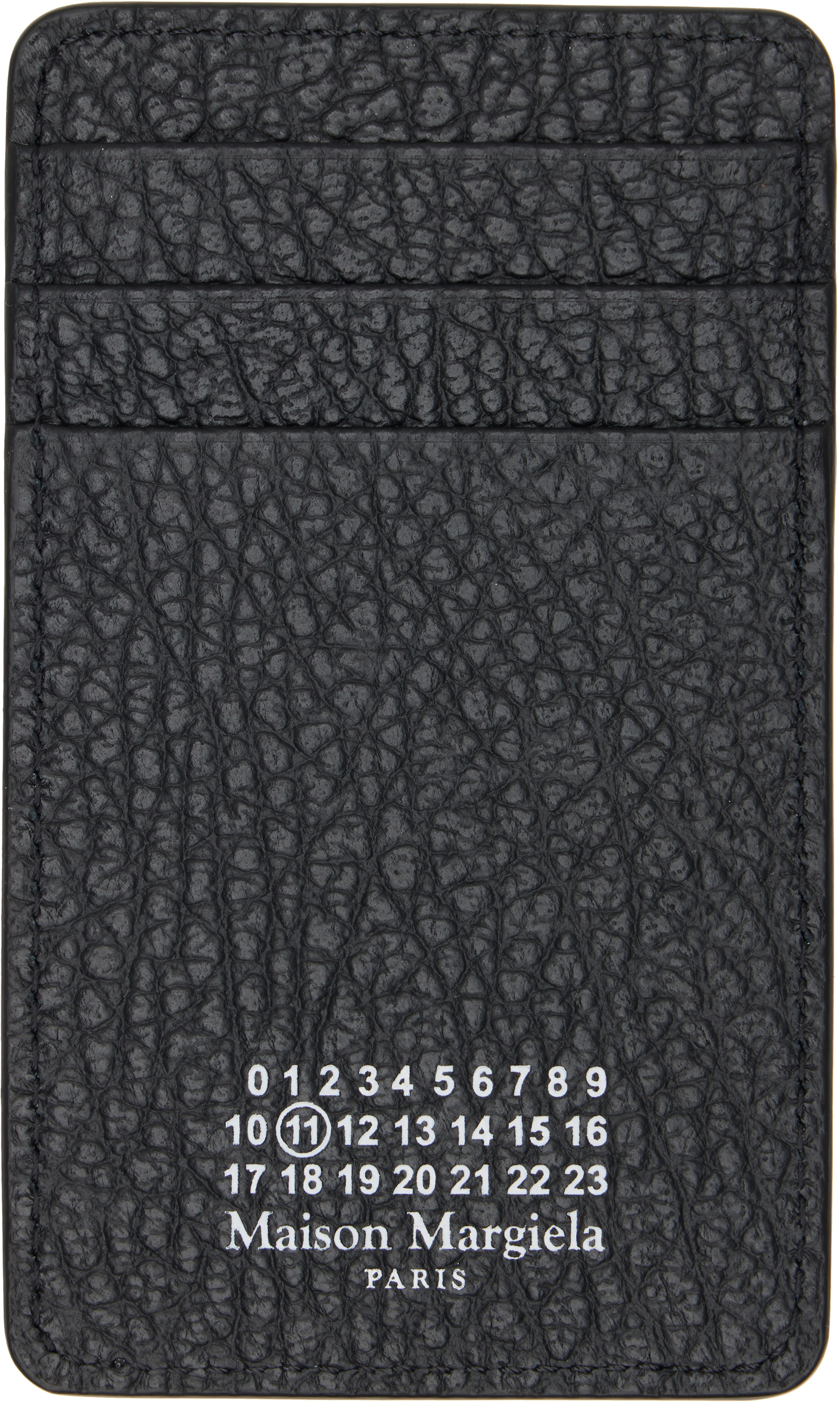 Maison Margiela - Black Four Stitches Card Holder