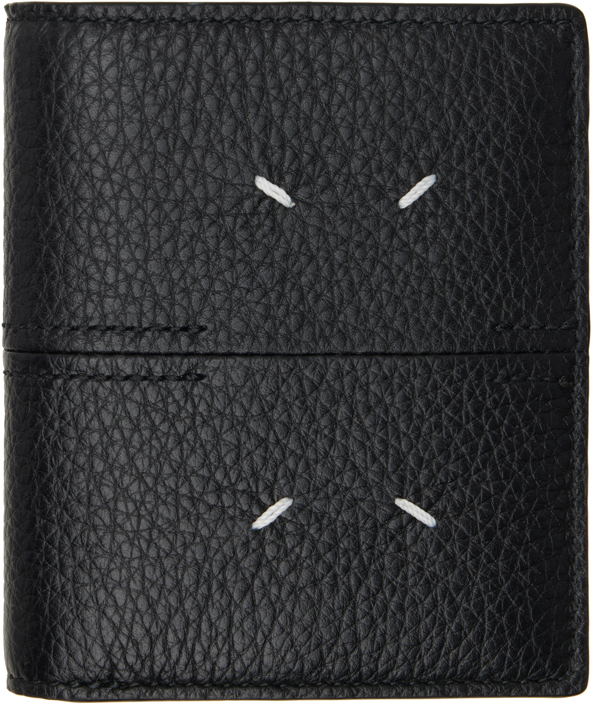 Maison Margiela - Black Four Stitches Wallet