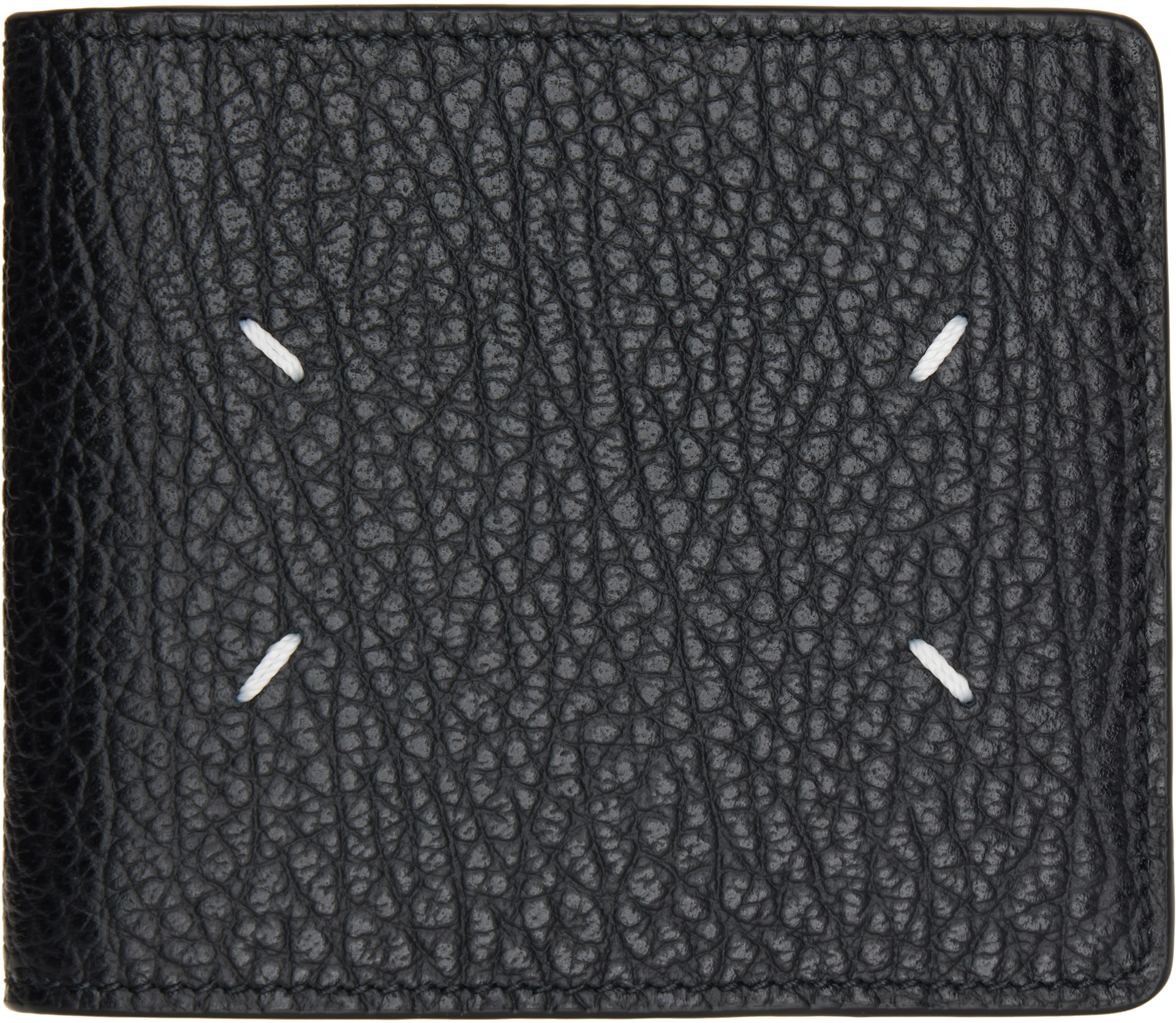 Maison Margiela - Black Four Stitches Wallet