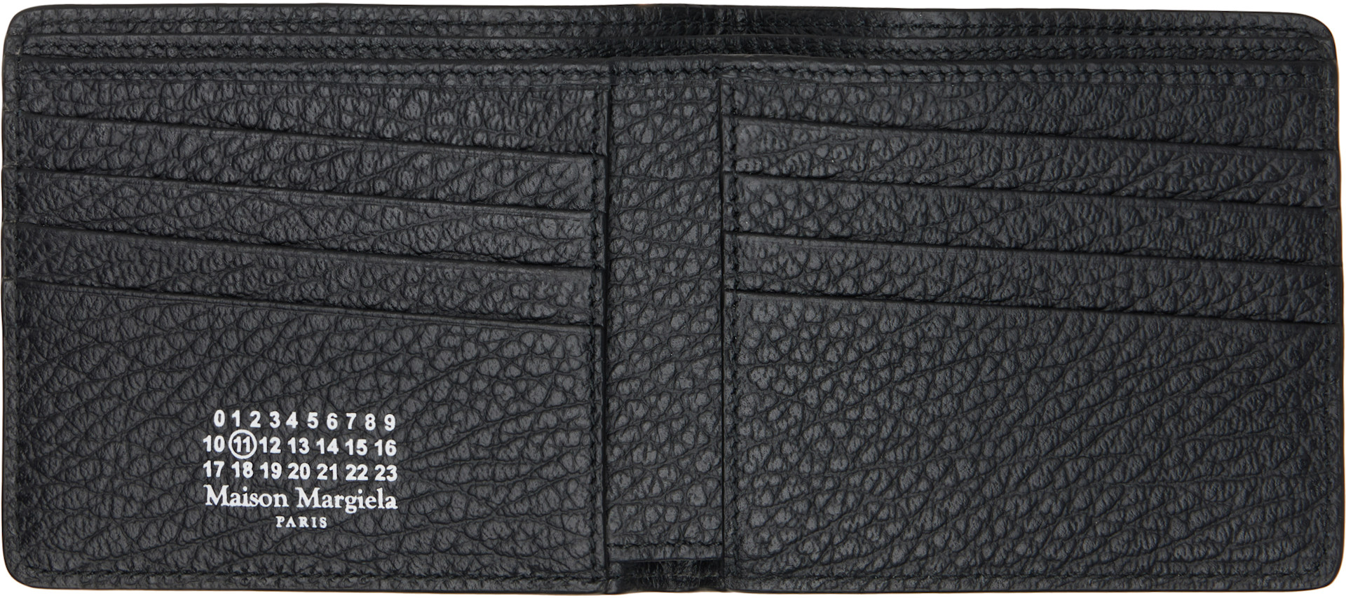 Maison Margiela - Black Four Stitches Wallet