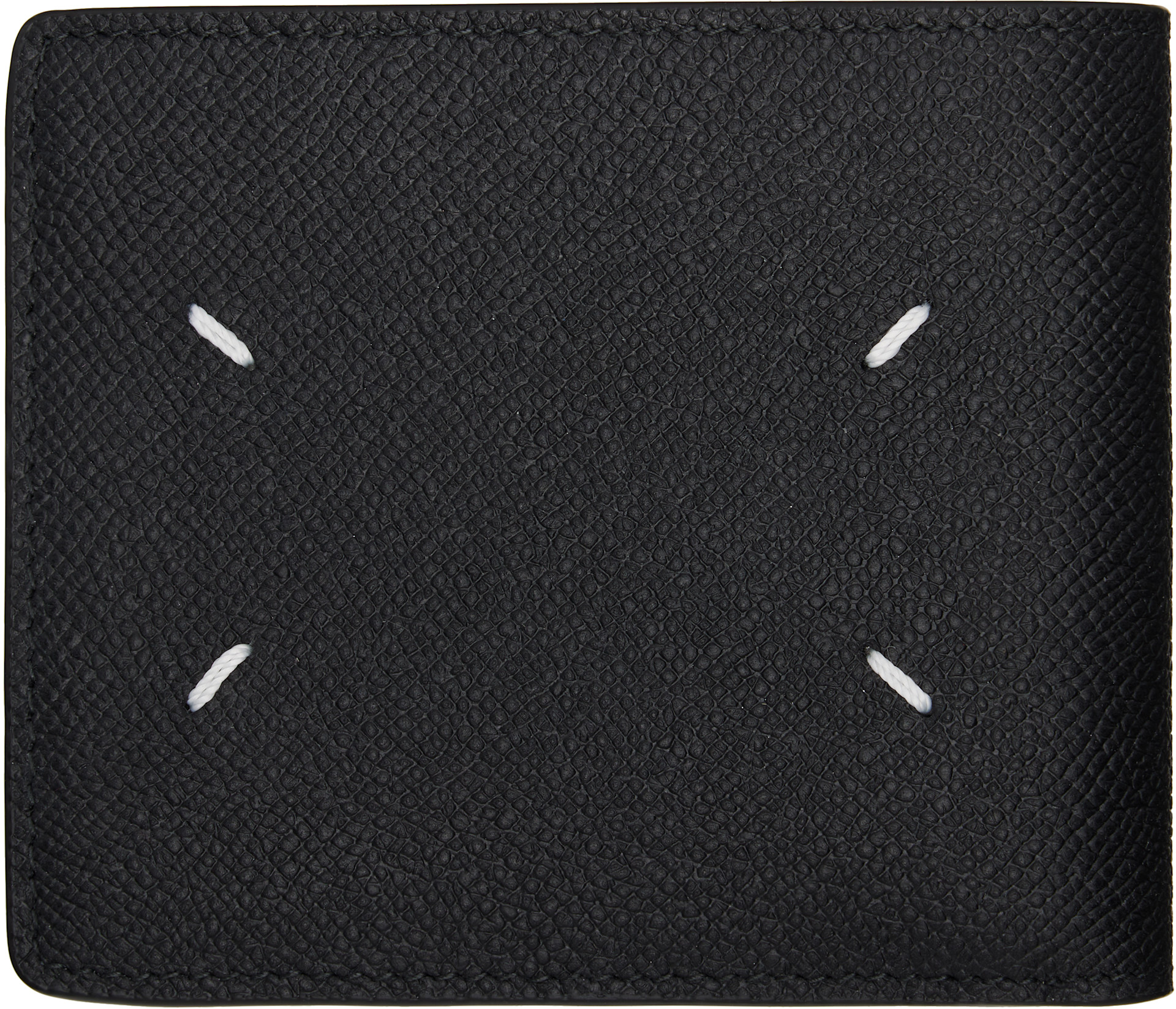 Maison Margiela - ブラック Four Stitches 財布