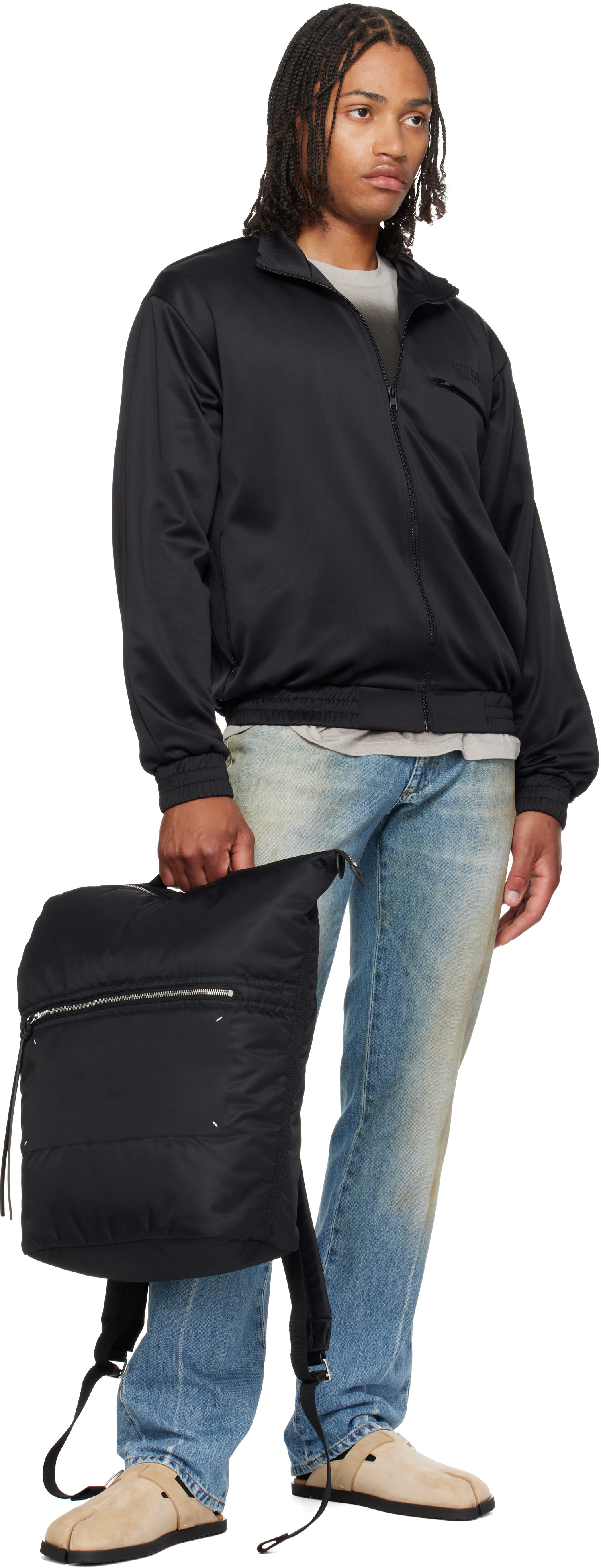 Maison Margiela - Black Zip Backpack