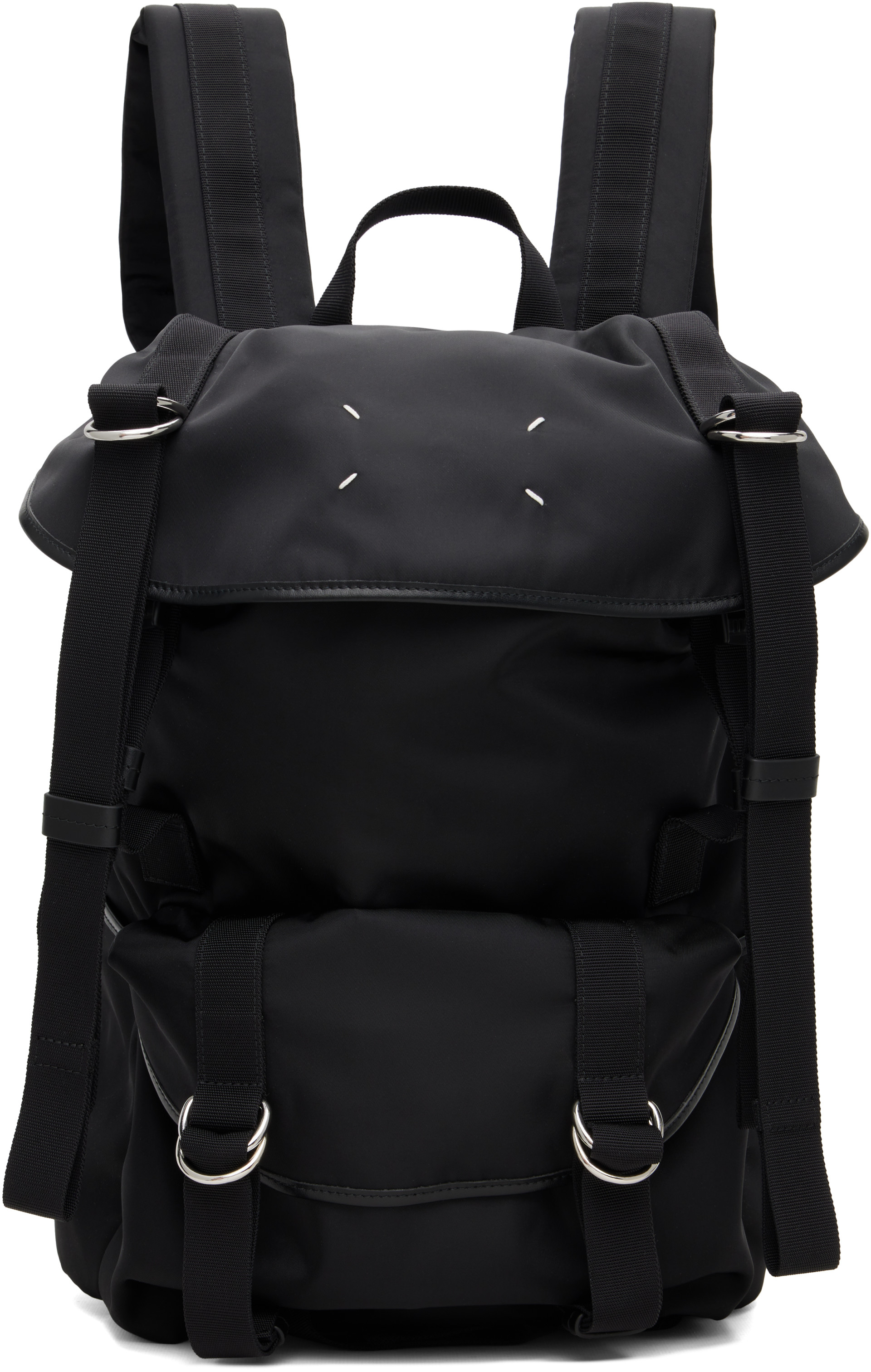 Maison Margiela - Black High Tech Medium Backpack