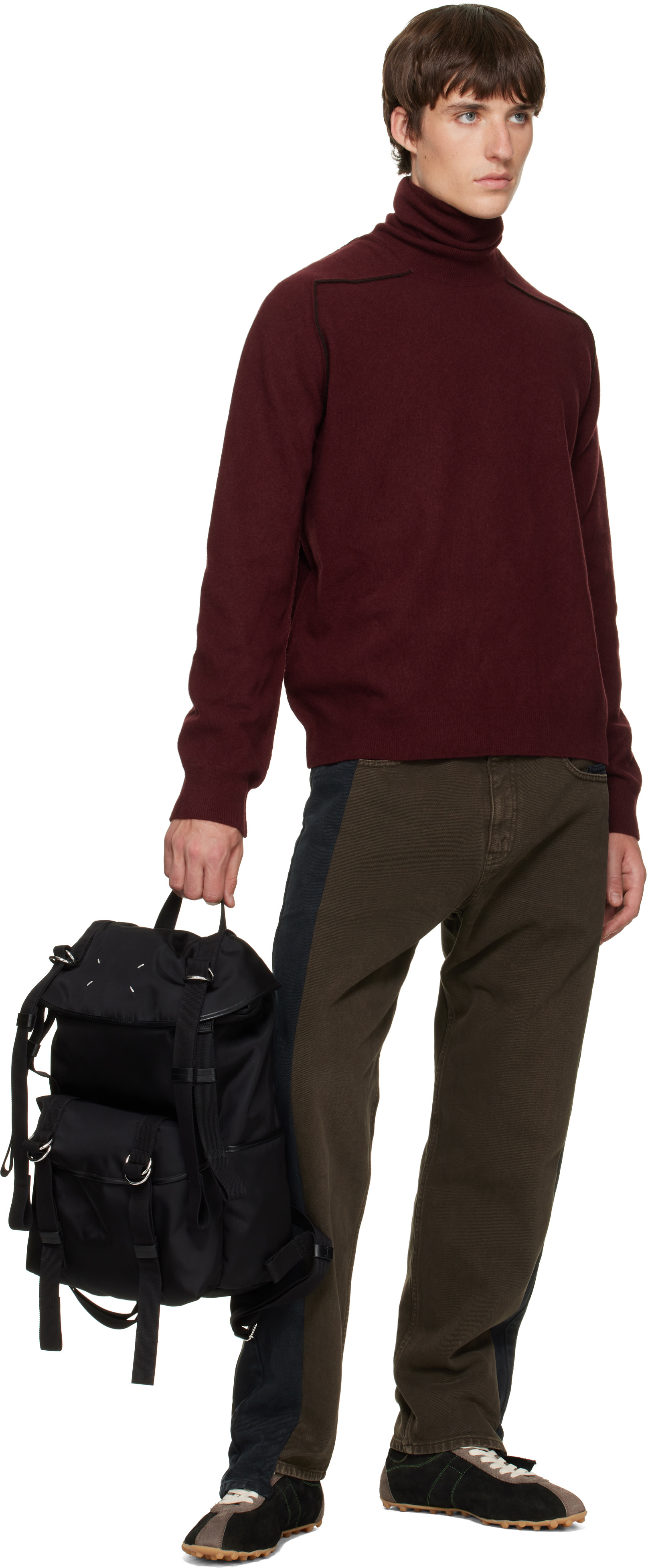 Maison Margiela - Black High Tech Medium Backpack
