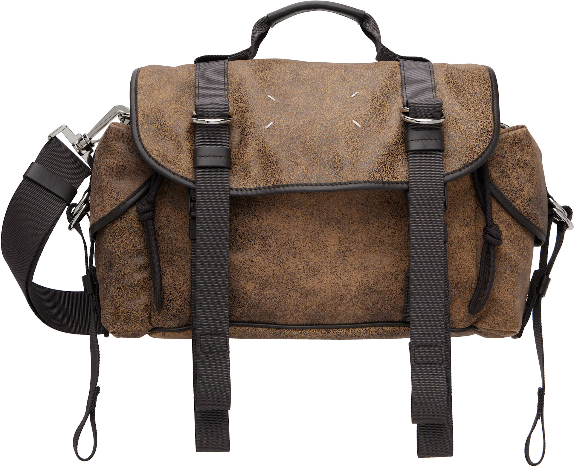 Maison Margiela - Brown High Tech Small Messenger Bag