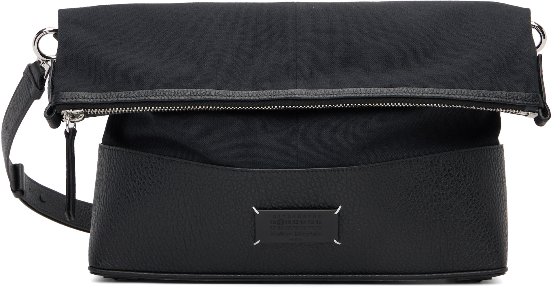 Maison Margiela - Black 5AC Medium Messenger Bag
