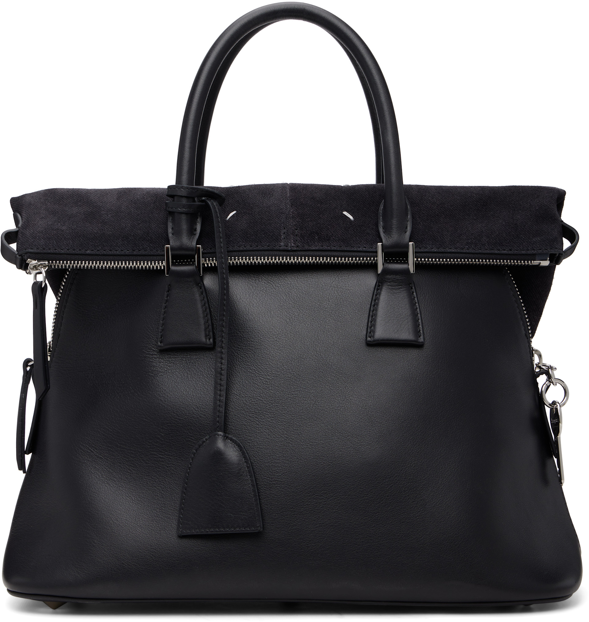 Maison Margiela - Black 5AC Soft Medium Tote