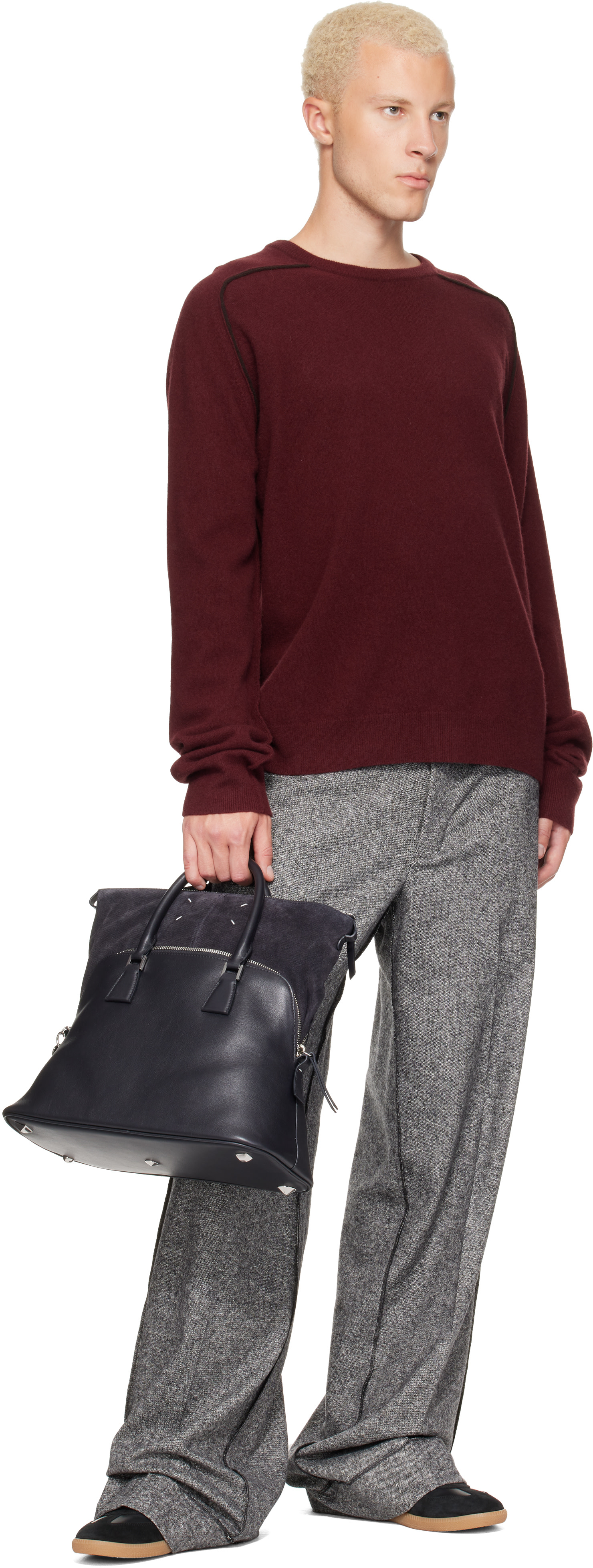 Maison Margiela - Black 5AC Soft Medium Tote