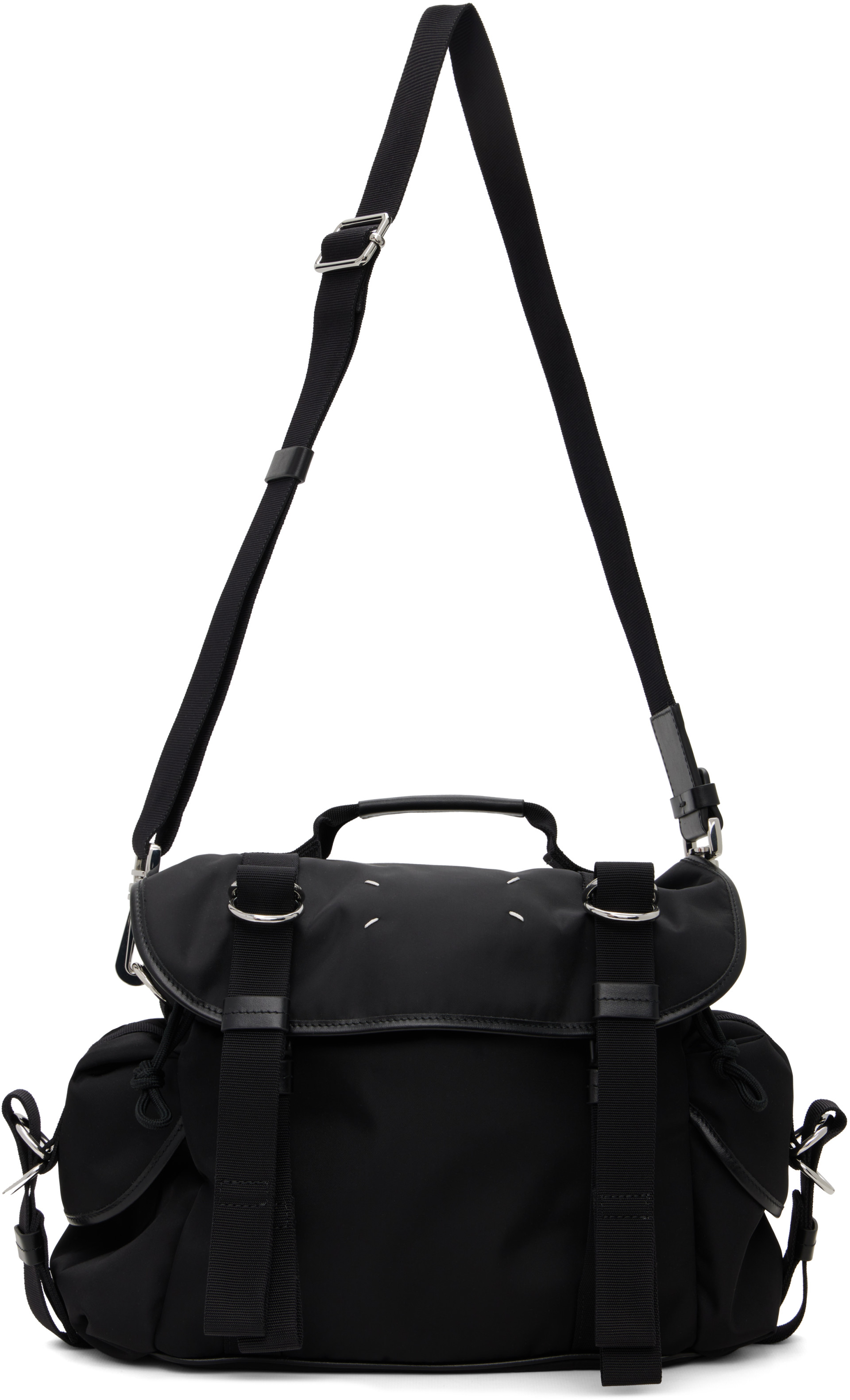 Maison Margiela - Black Small High Tech Messenger Bag