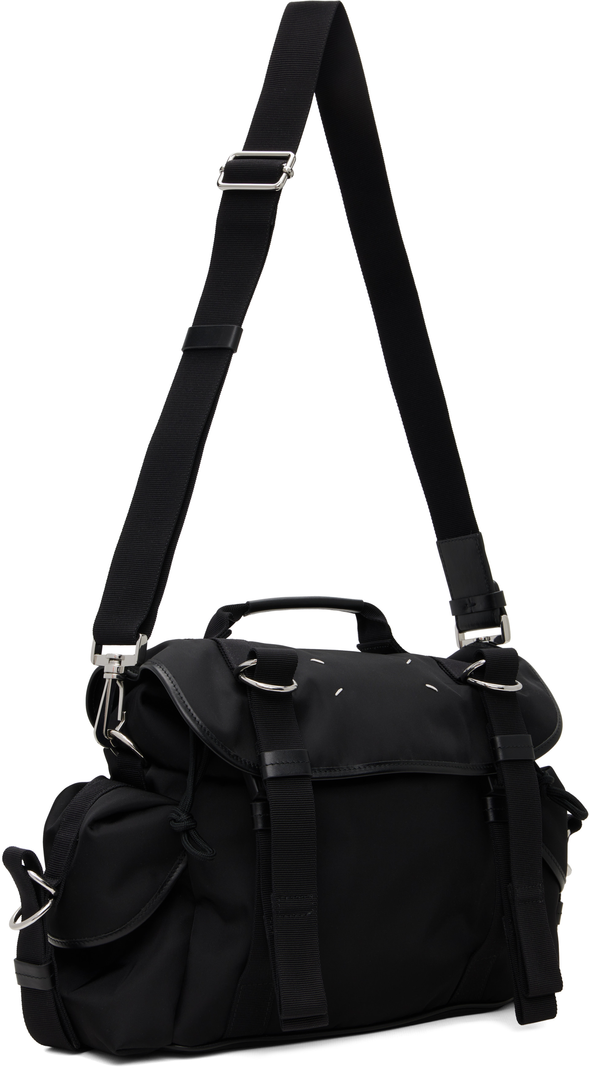 Maison Margiela - Black Small High Tech Messenger Bag
