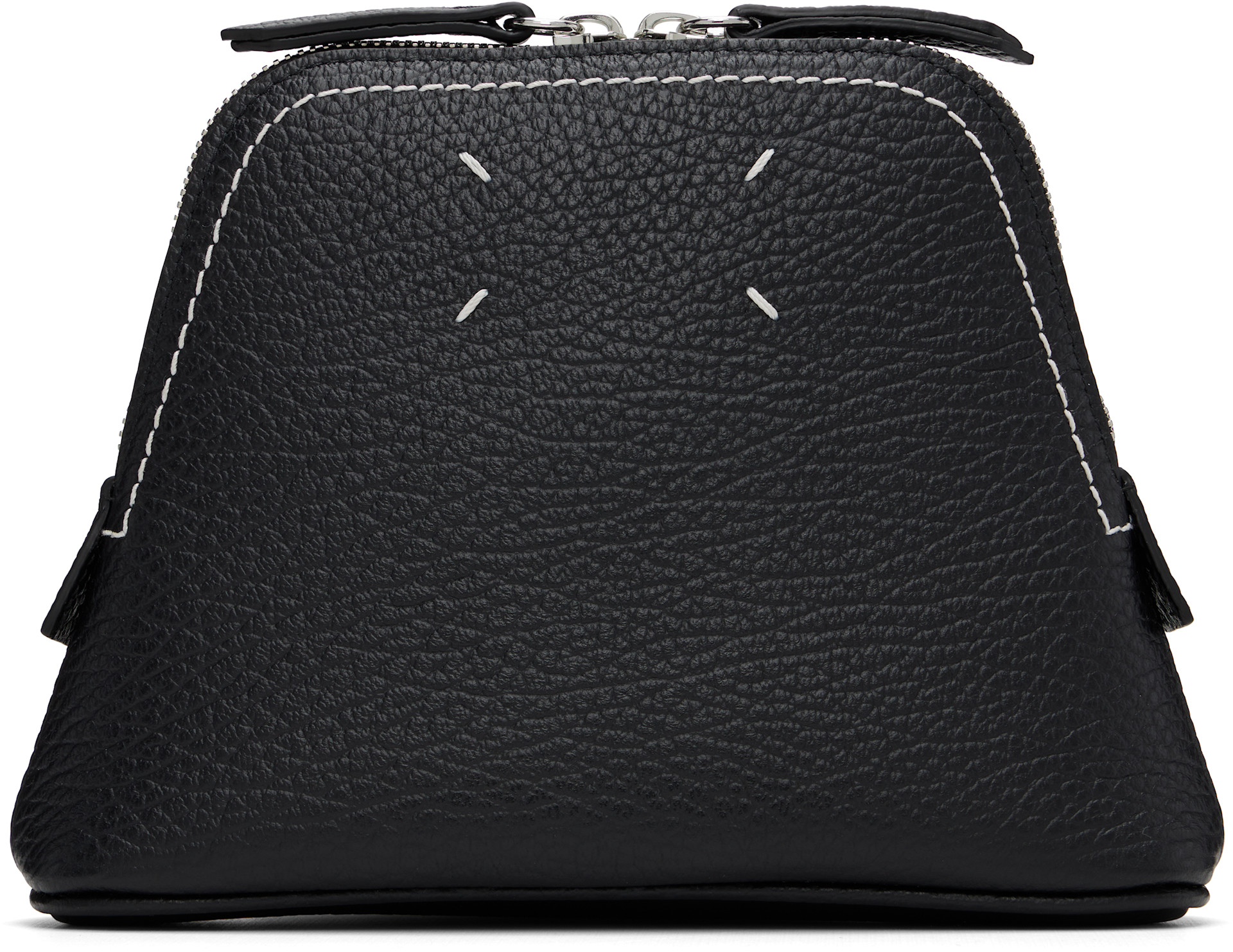 Maison Margiela: Black 5AC Beauty Pouch | SSENSE