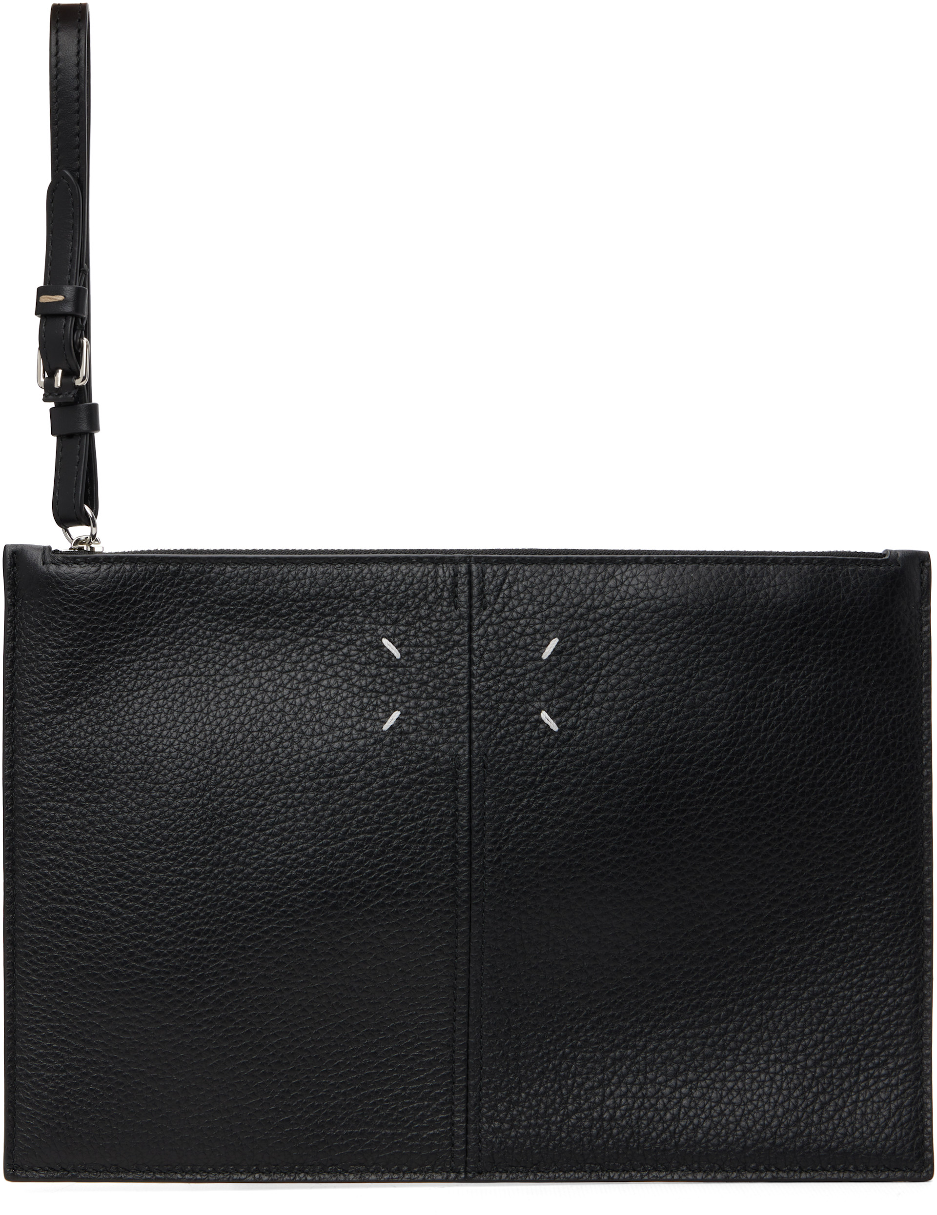 Maison Margiela - Black Calfskin Pouch