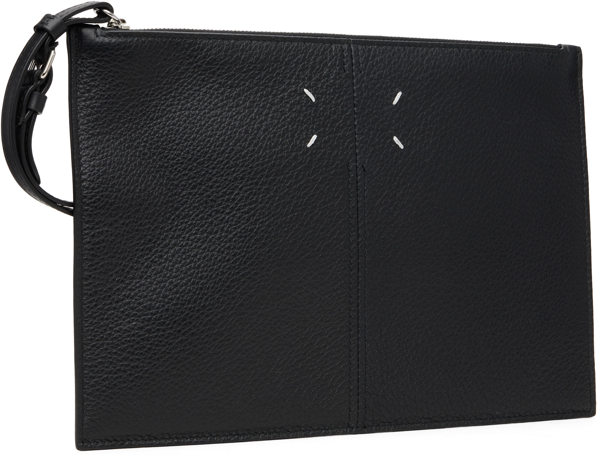 Maison Margiela - Black Calfskin Pouch
