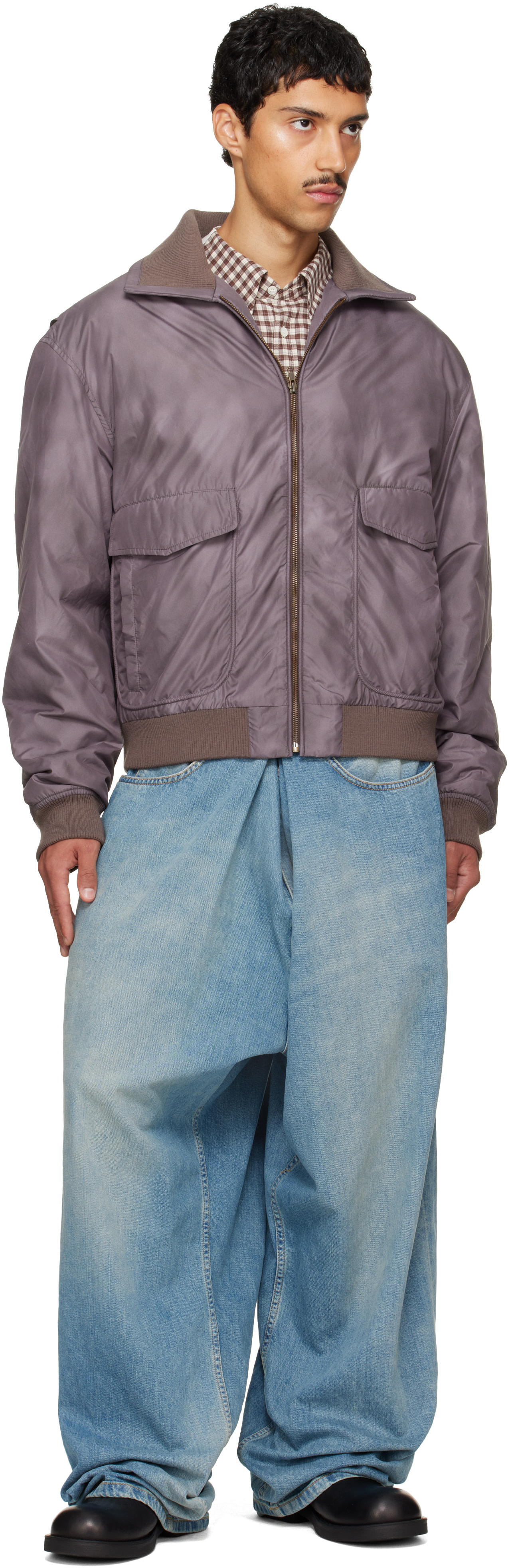 Maison Margiela - Blue Wrap Jeans
