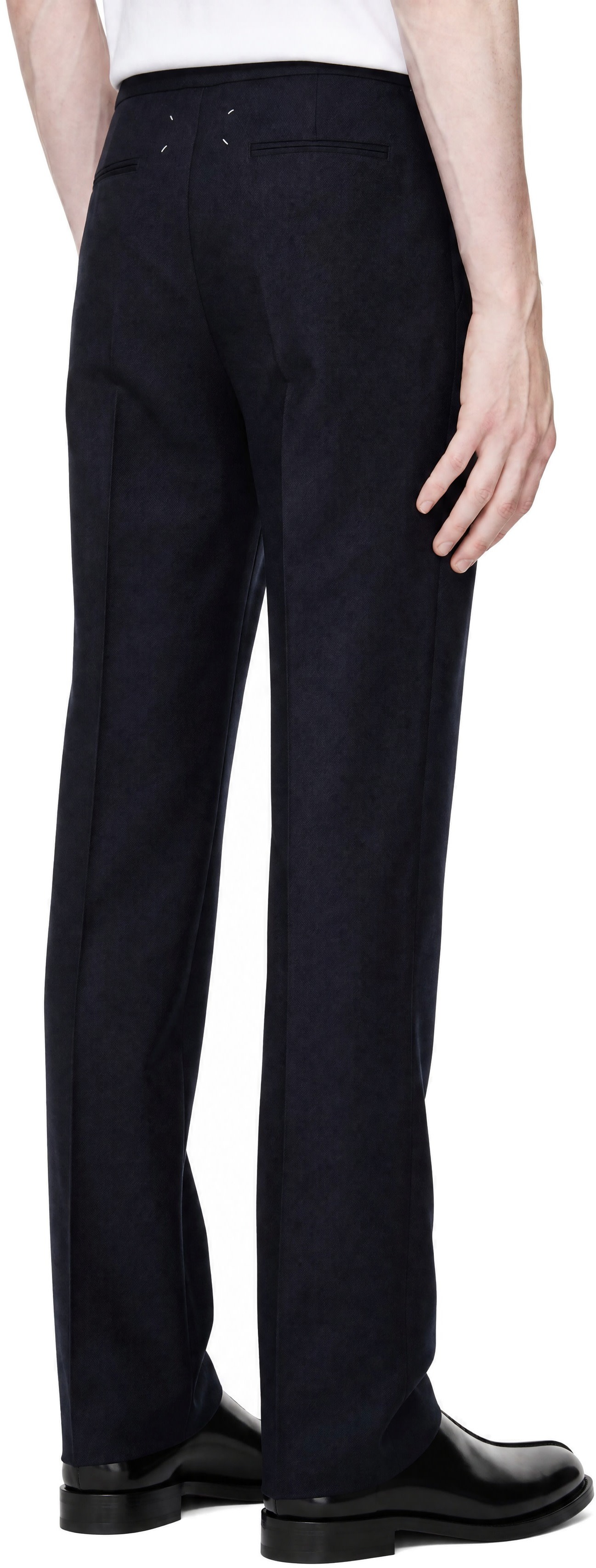 Maison Margiela - Navy Minimal Trousers