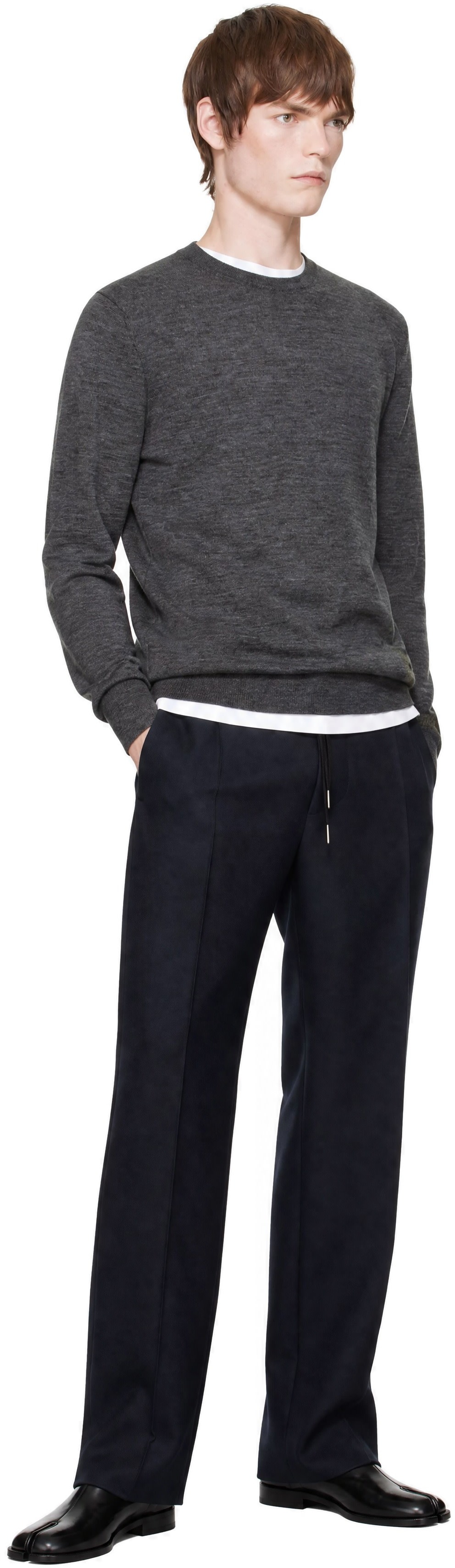 Maison Margiela - Navy Minimal Trousers