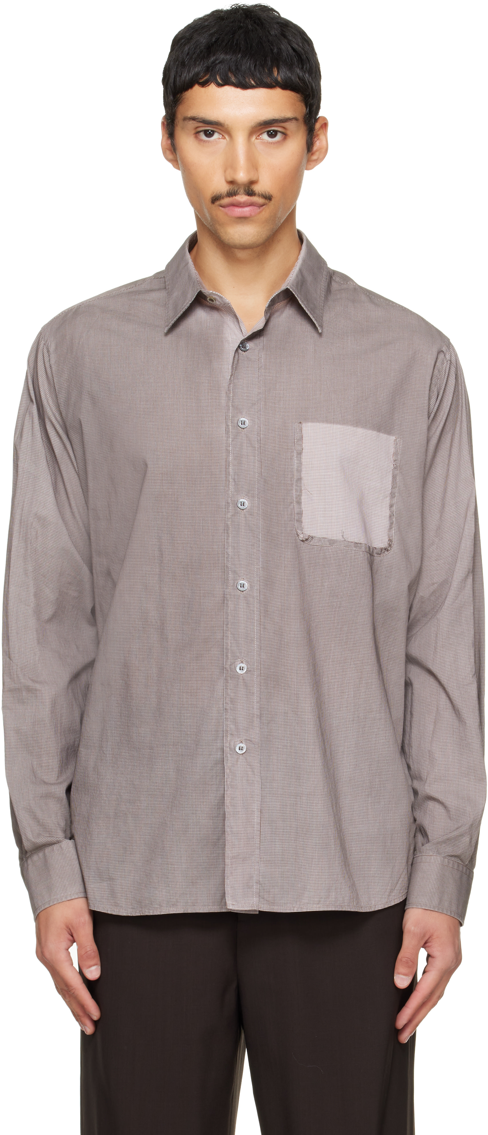 Maison Margiela - Chemise Memory brune