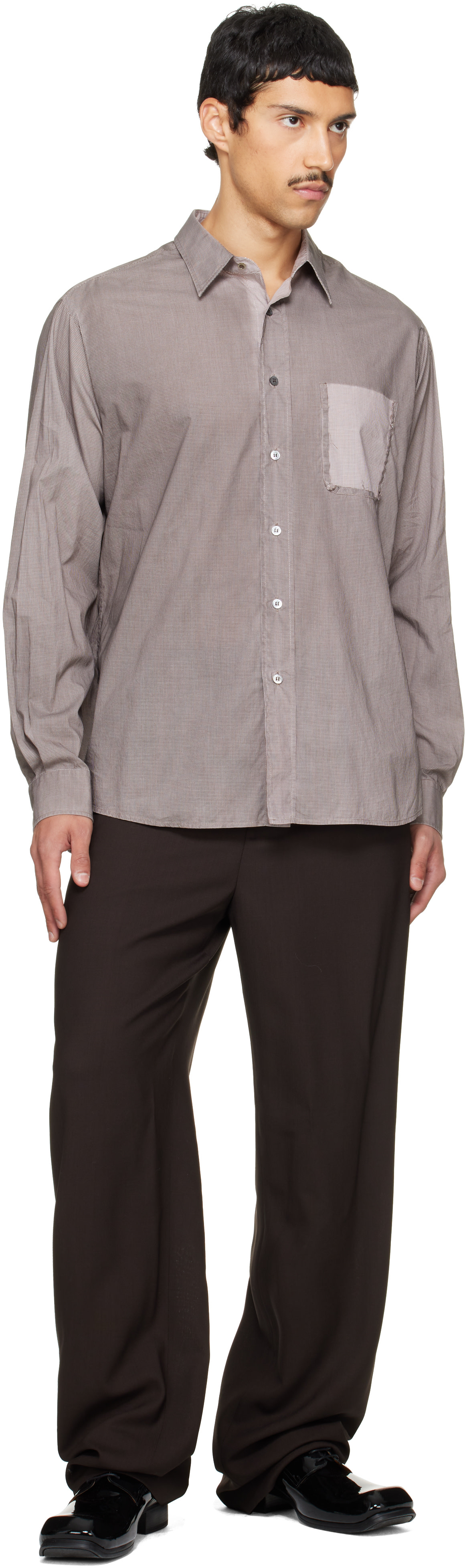 Maison Margiela - Chemise Memory brune