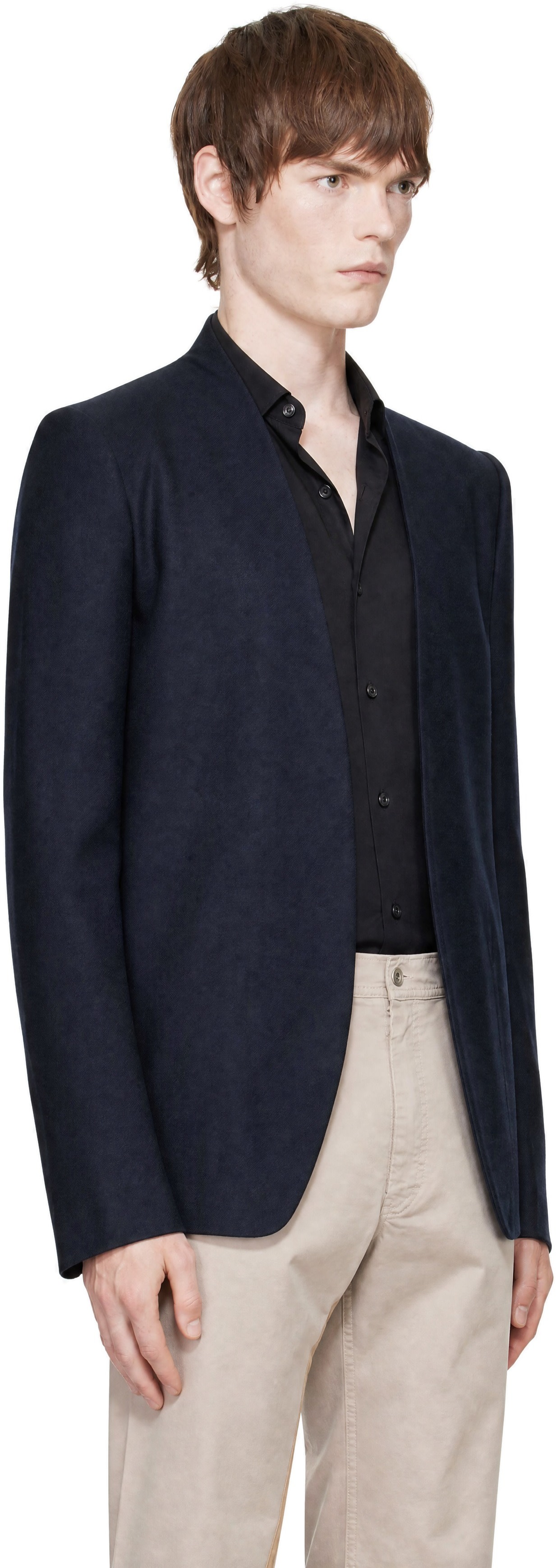 Maison Margiela - Navy Minimal Blazer