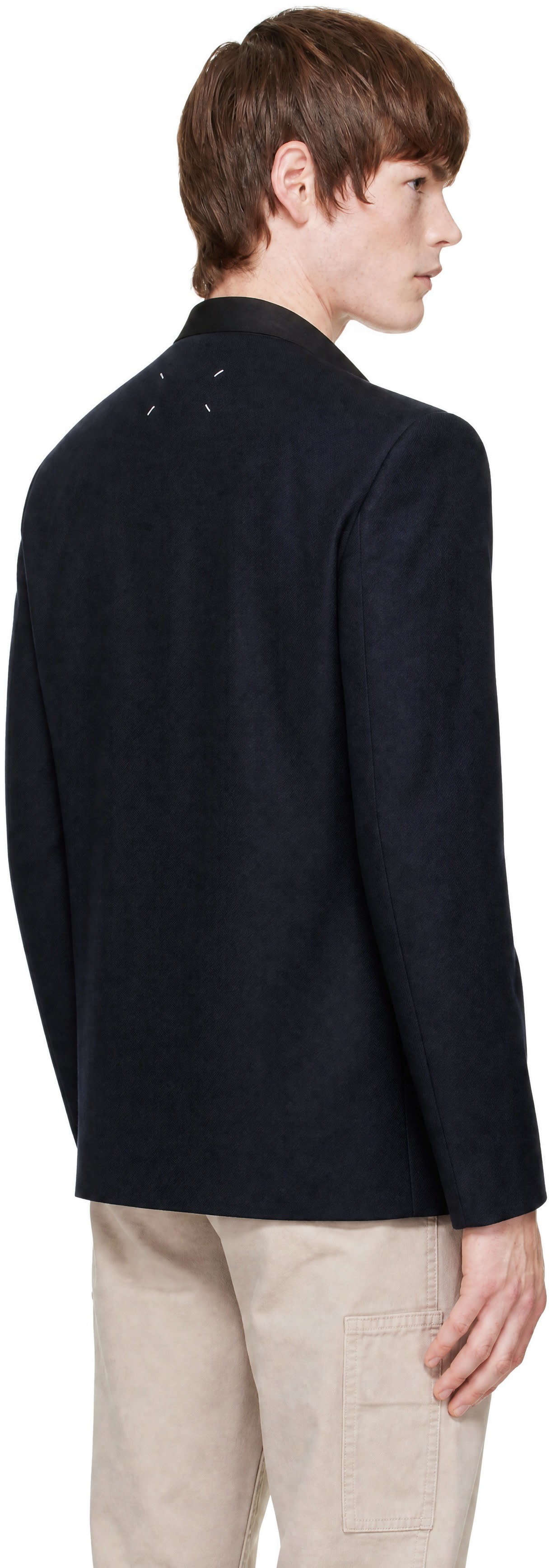 Maison Margiela - Navy Minimal Blazer