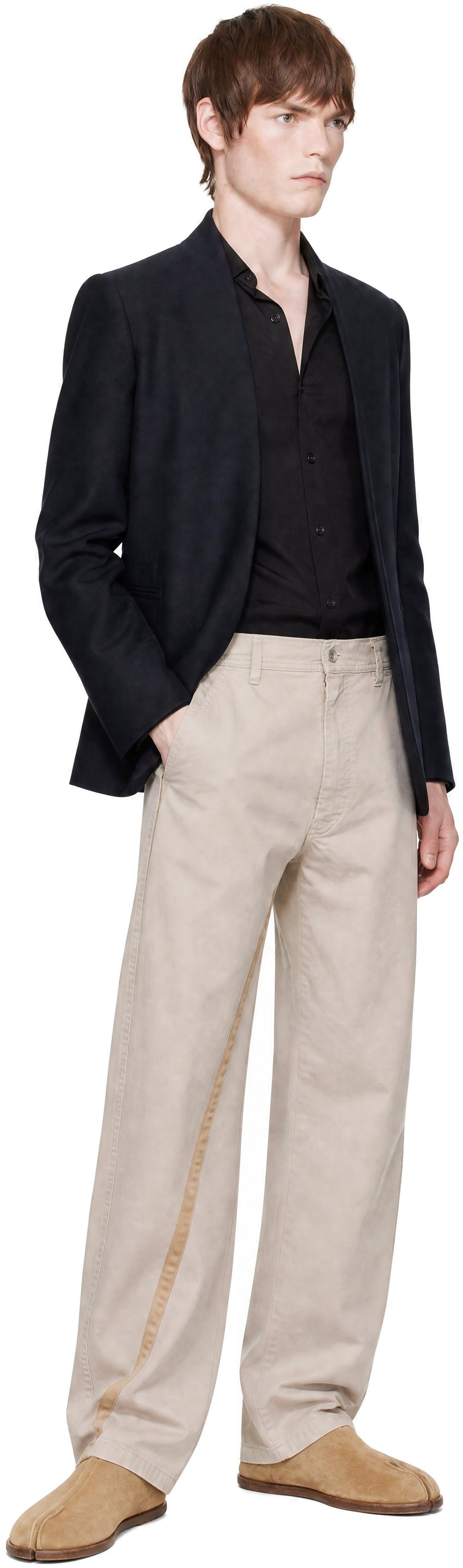 Maison Margiela - Navy Minimal Blazer