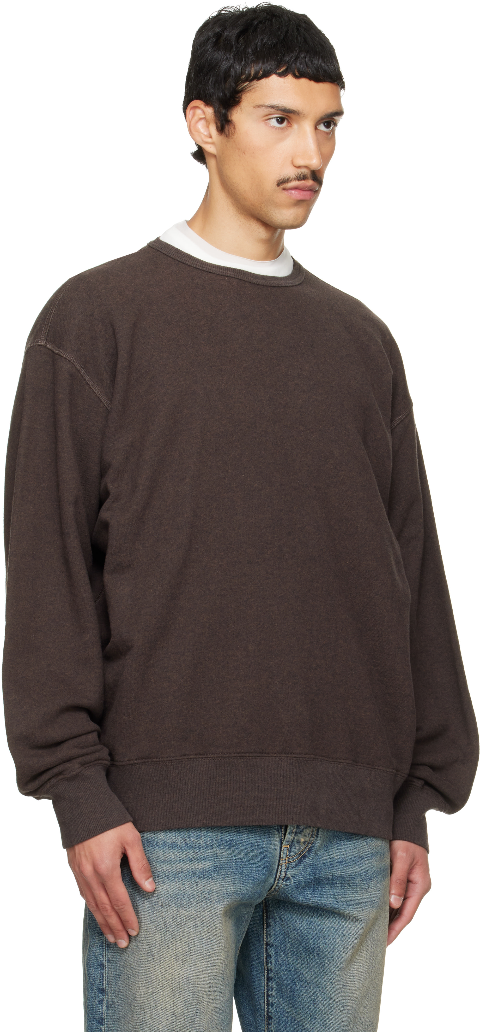 Maison Margiela - Brown Panel Sweatshirt