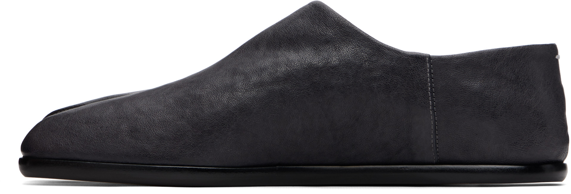 Maison Margiela - Gray Tabi Babouche Loafers