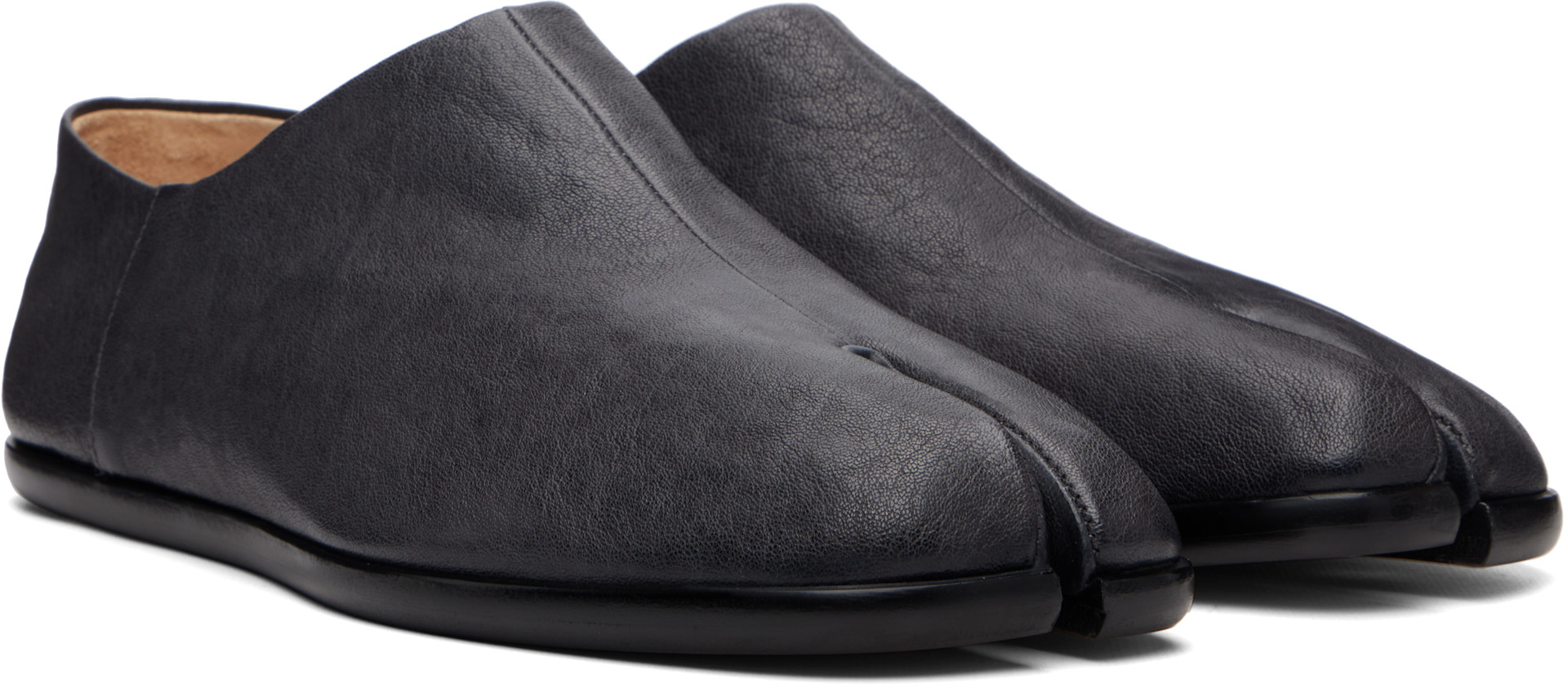 Maison Margiela - Gray Tabi Babouche Loafers