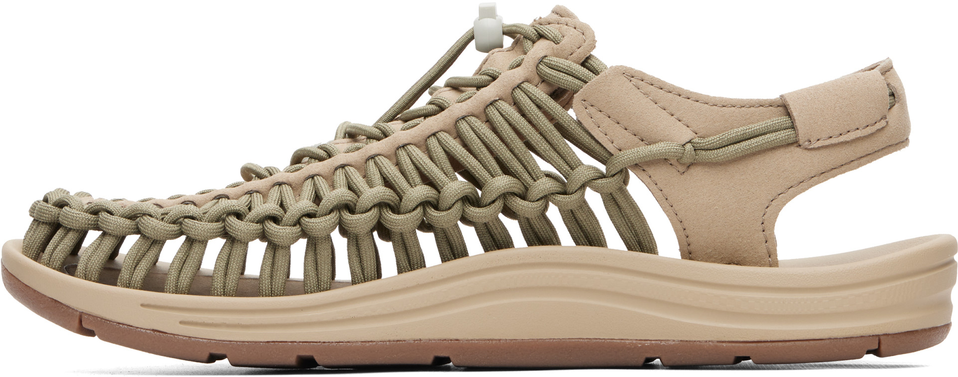 KEEN: グリーン＆ベージュ UNEEK サンダル | SSENSE 日本