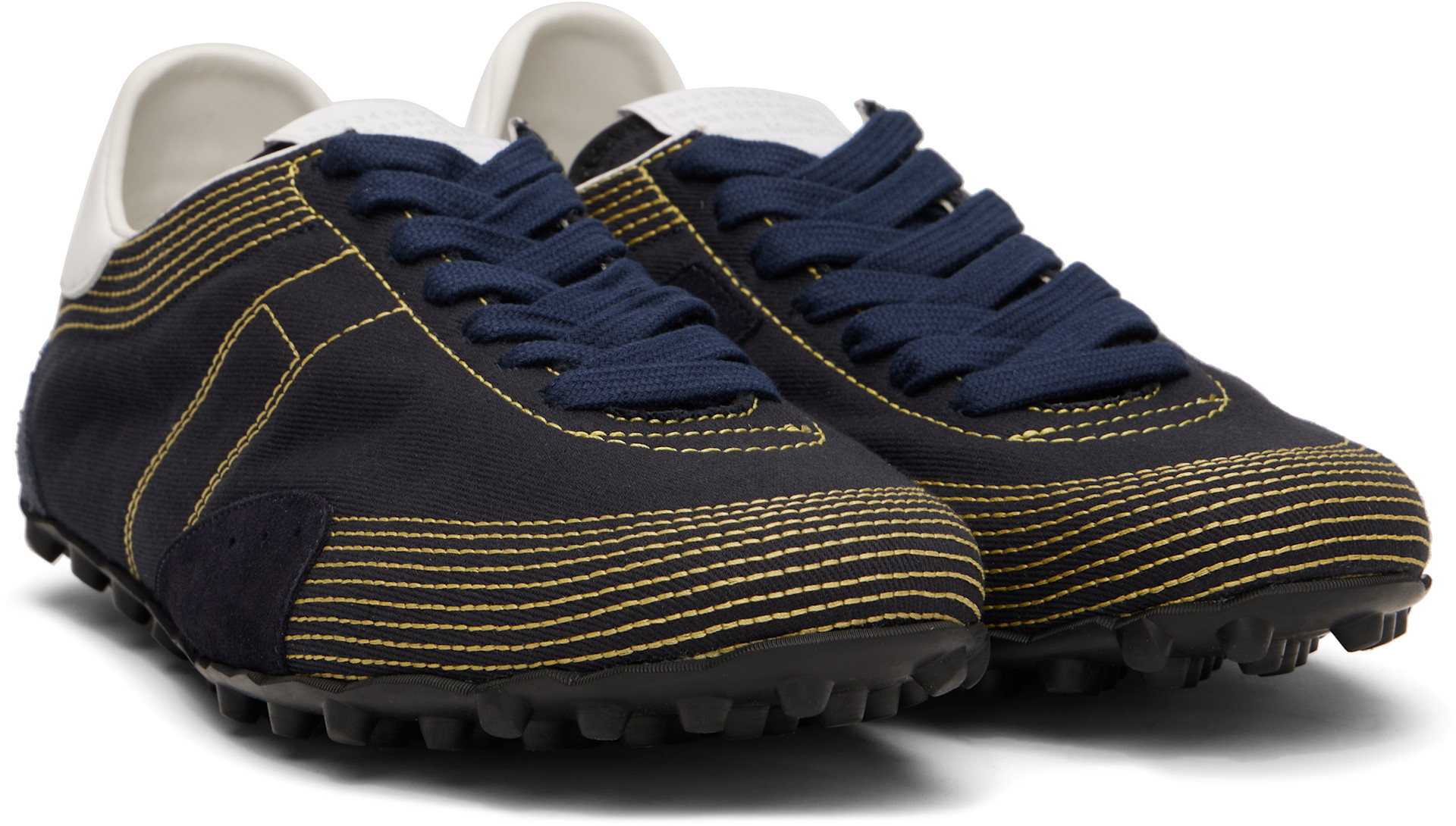 Maison Margiela - Baskets Sprinters bleu marine
