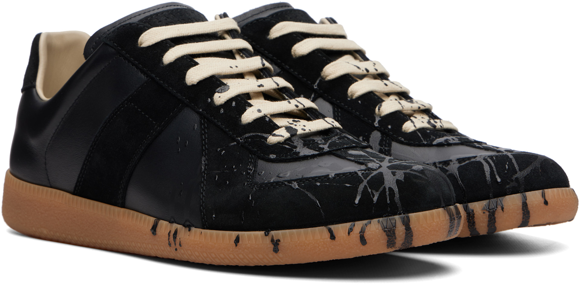 Maison Margiela - Black Replica Sneakers