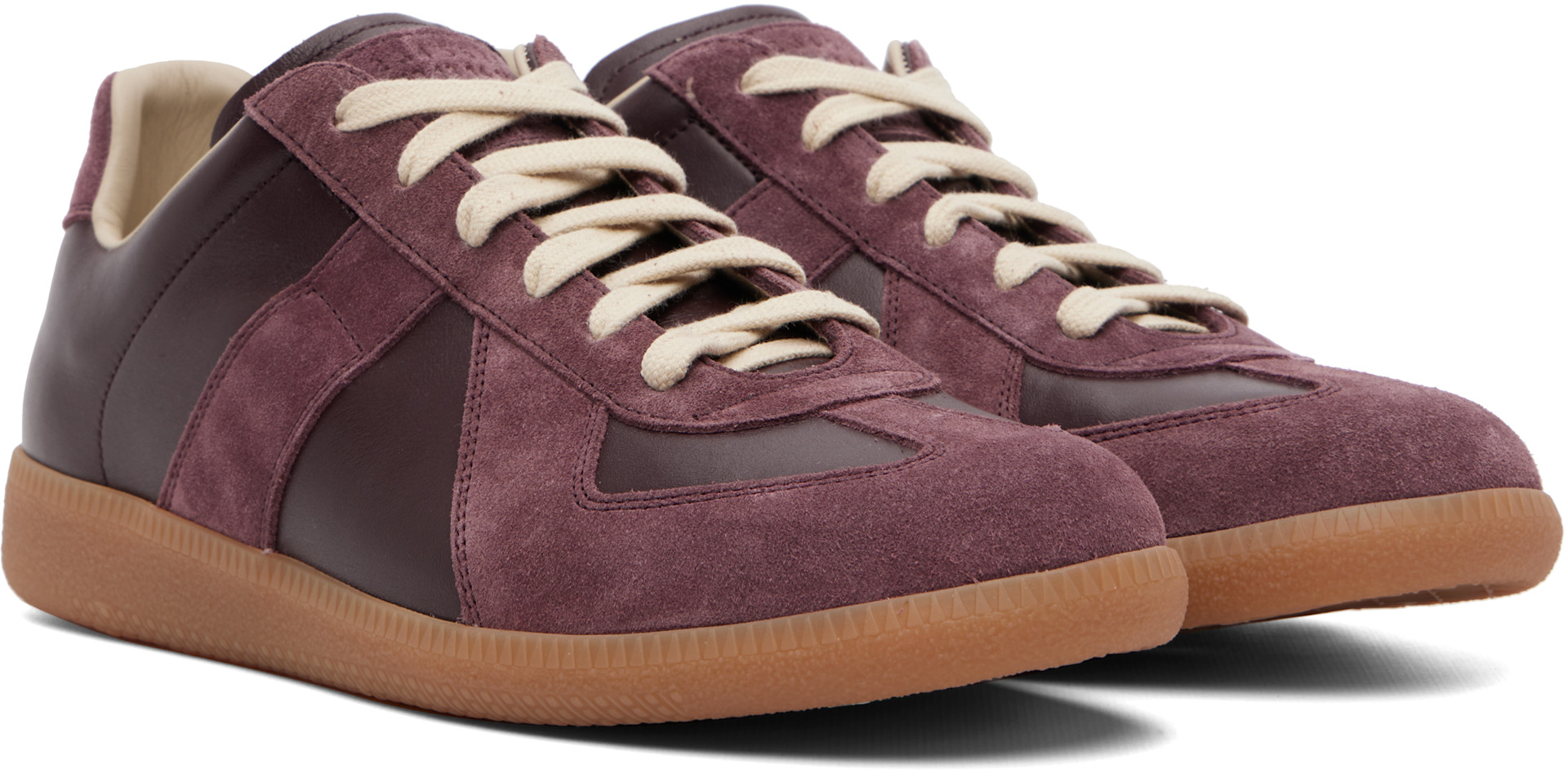 Maison Margiela - Baskets Replica bourgogne