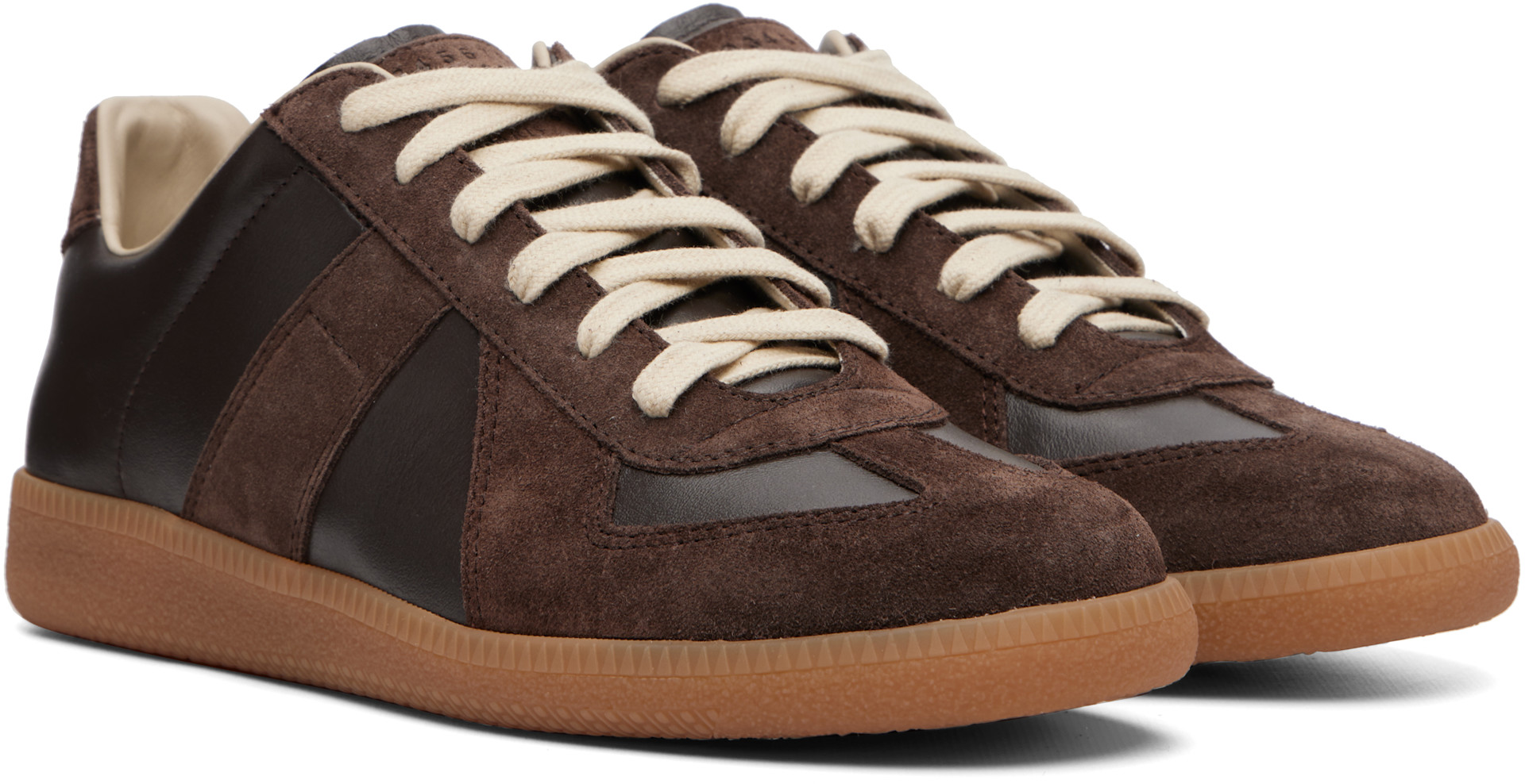 Maison Margiela - Baskets Replica brunes