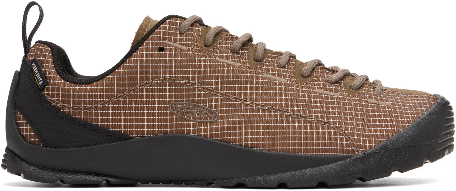 KEEN - Baskets imperméables Jasper brunes en nylon