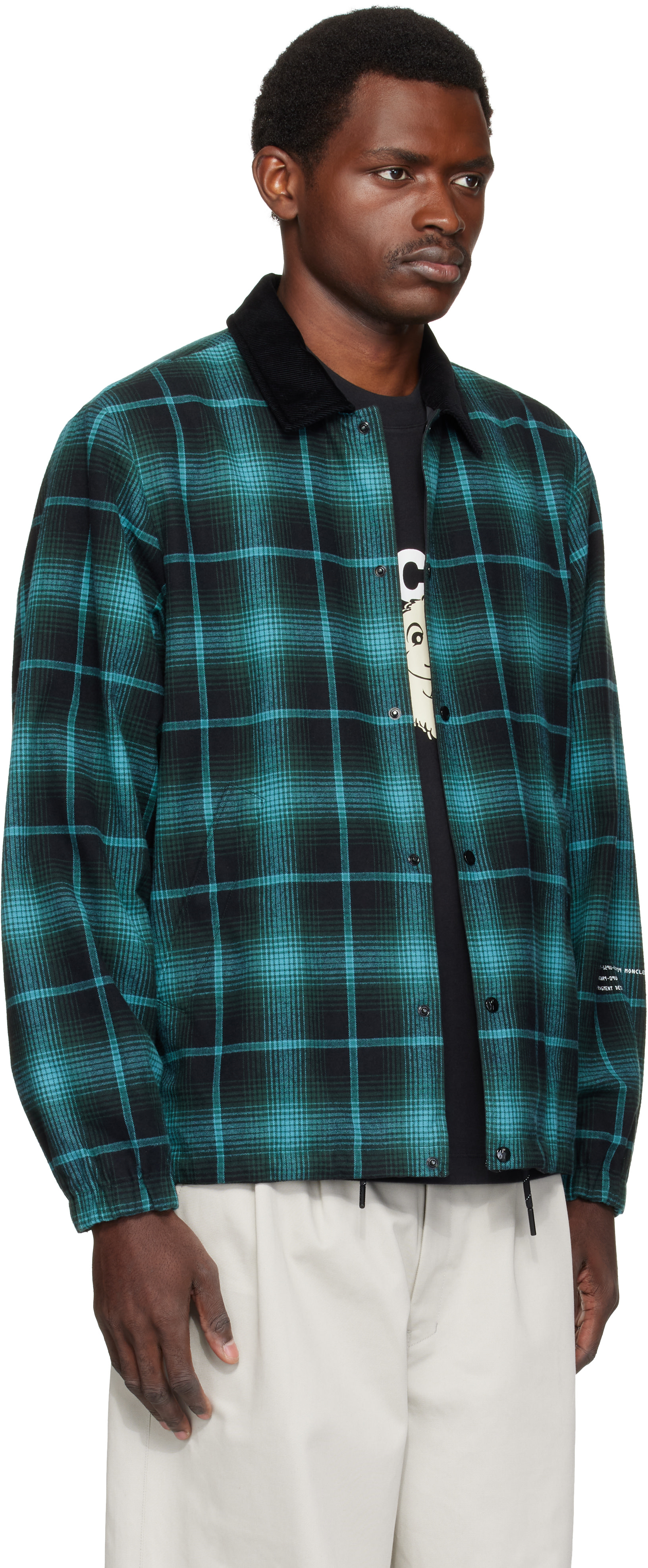 Moncler Genius: Moncler x FRGMT Black & Green Reversible Ryuha